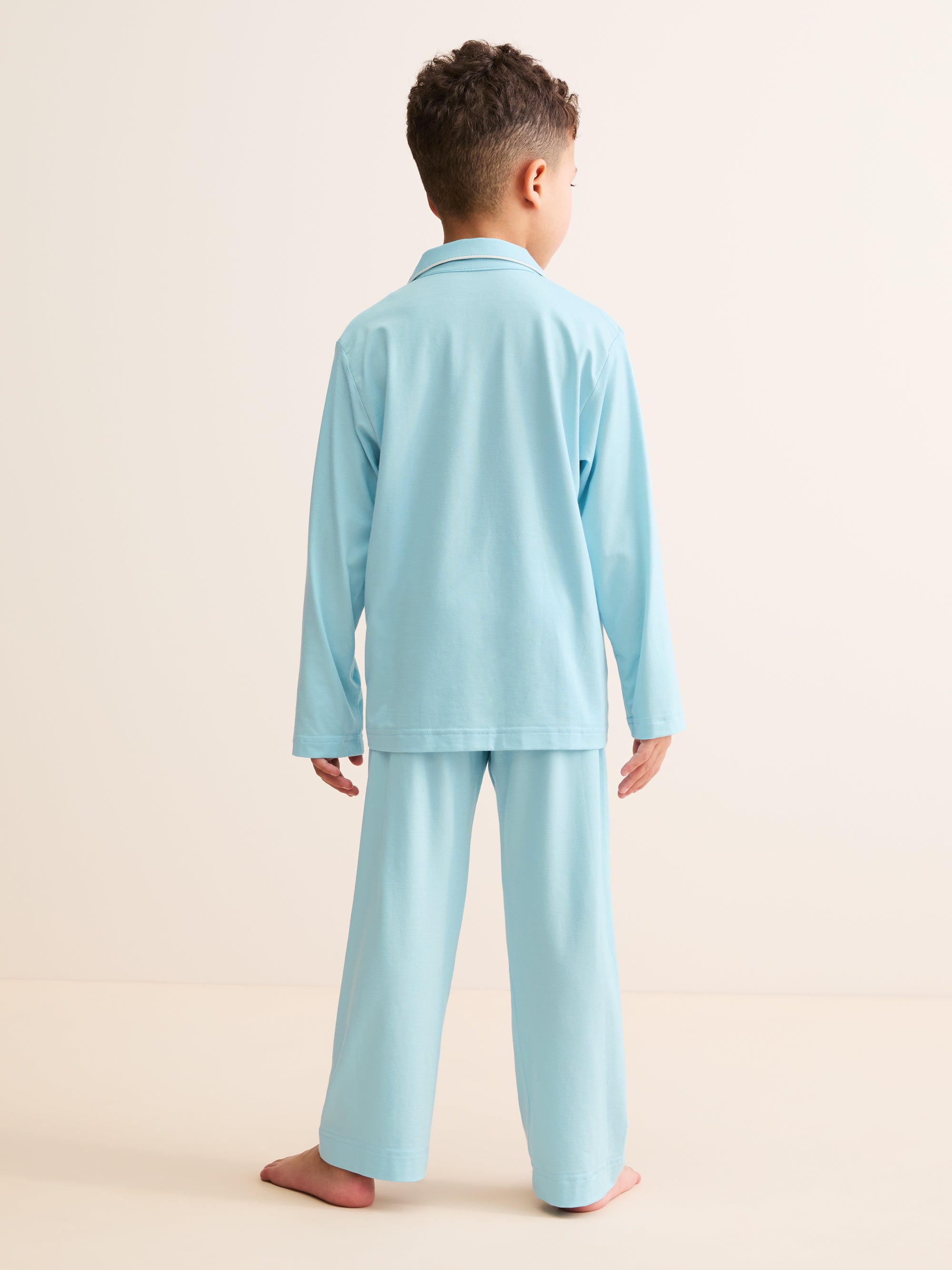 Kids' Pyjamas Basel Micro Modal Stretch Powder Blue