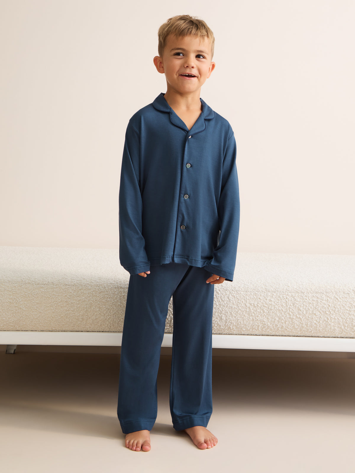 Basel Micro Modal Pyjamas Ocean Blue