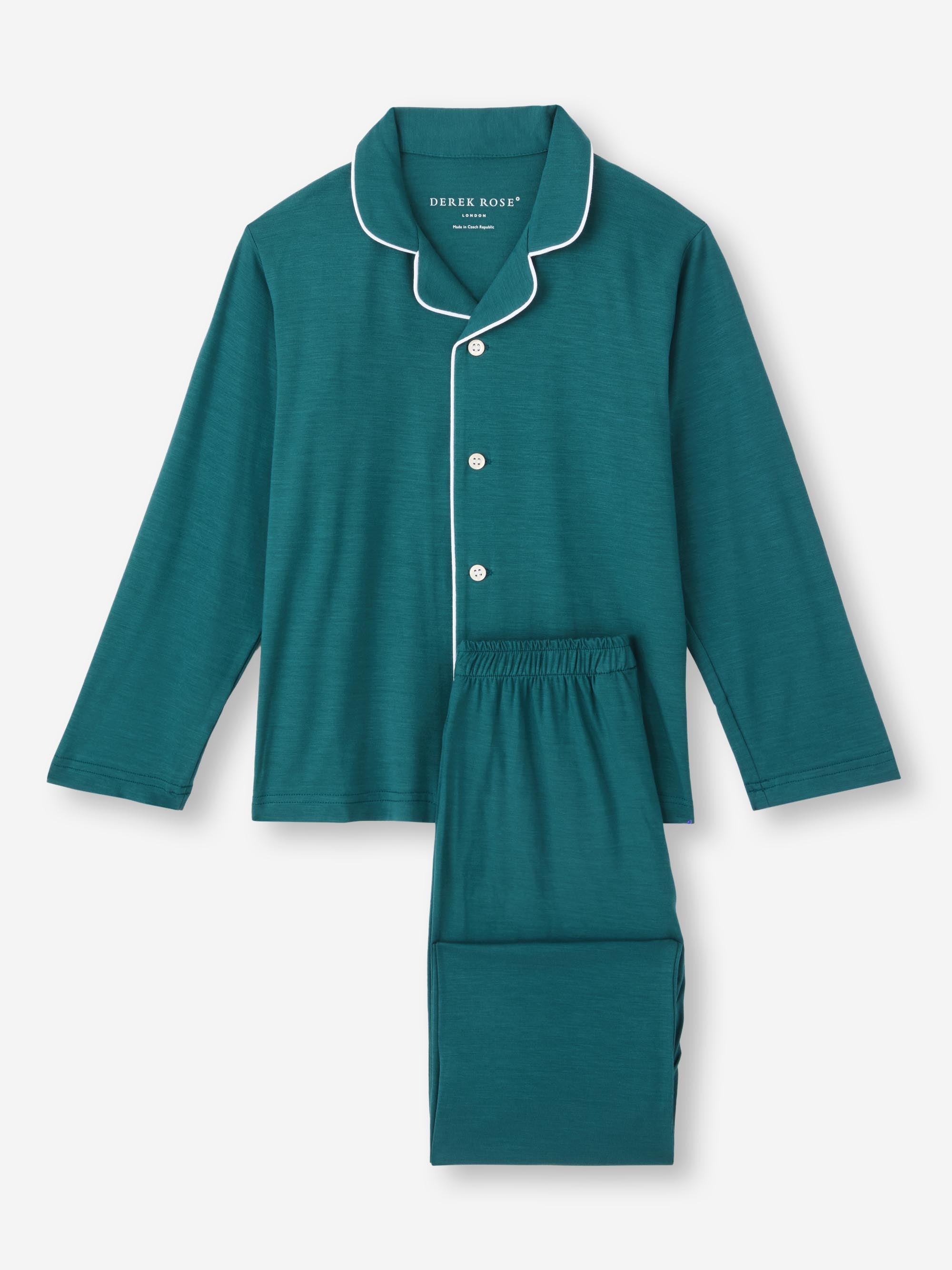 Kids' Pyjamas Lara Micro Modal Stretch Jungle Green