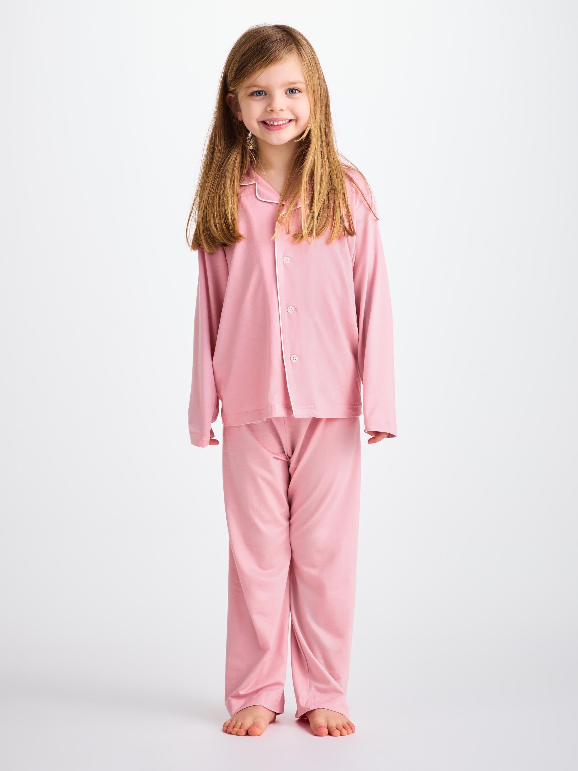 Kids' Pyjamas Lara Micro Modal Stretch Ballet Pink