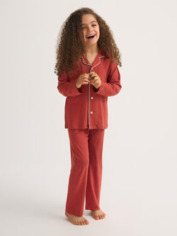 Kids' Pyjamas Lara Micro Modal Stretch Rose Red