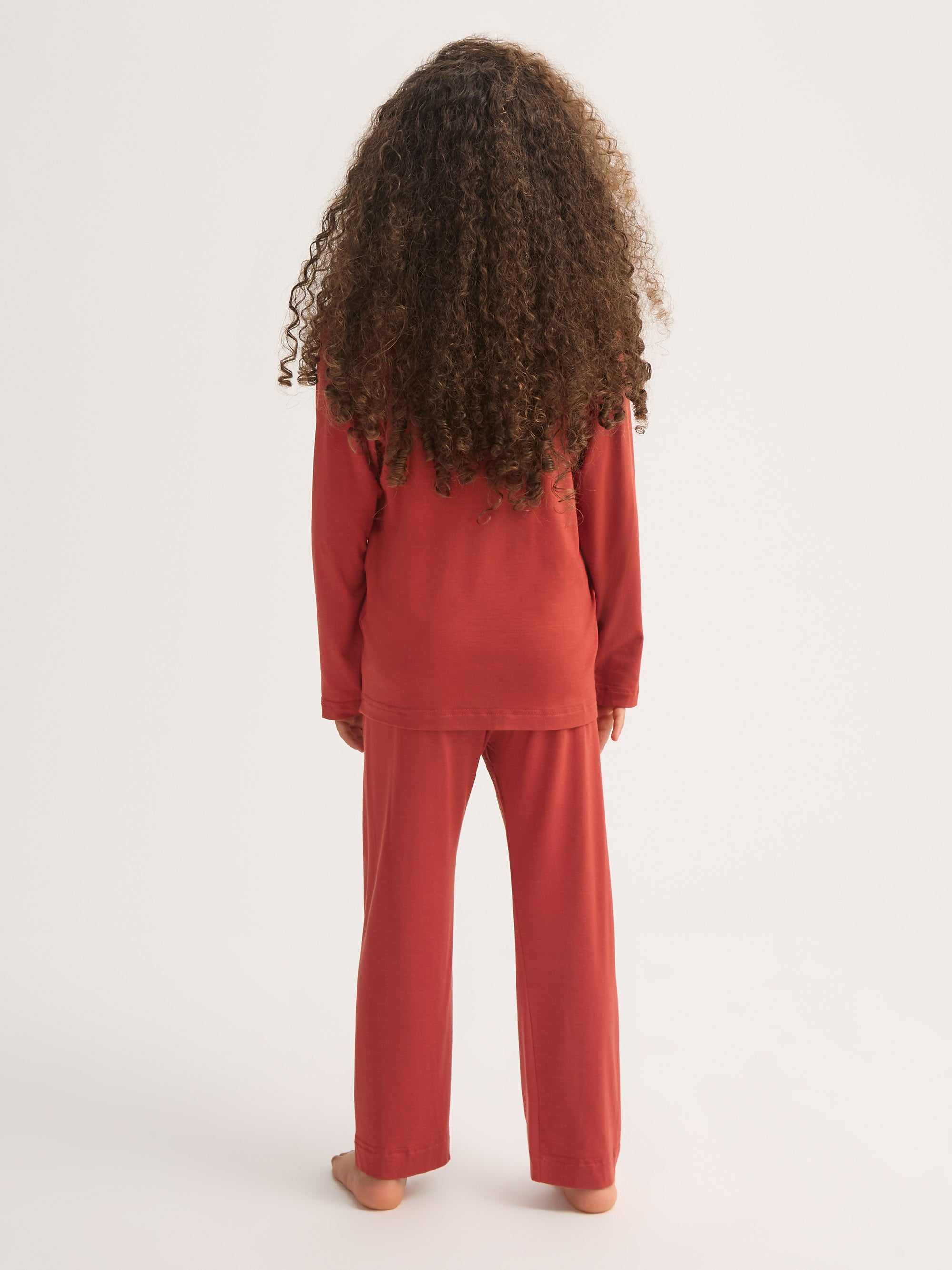 Kids' Pyjamas Lara Micro Modal Stretch Rose Red