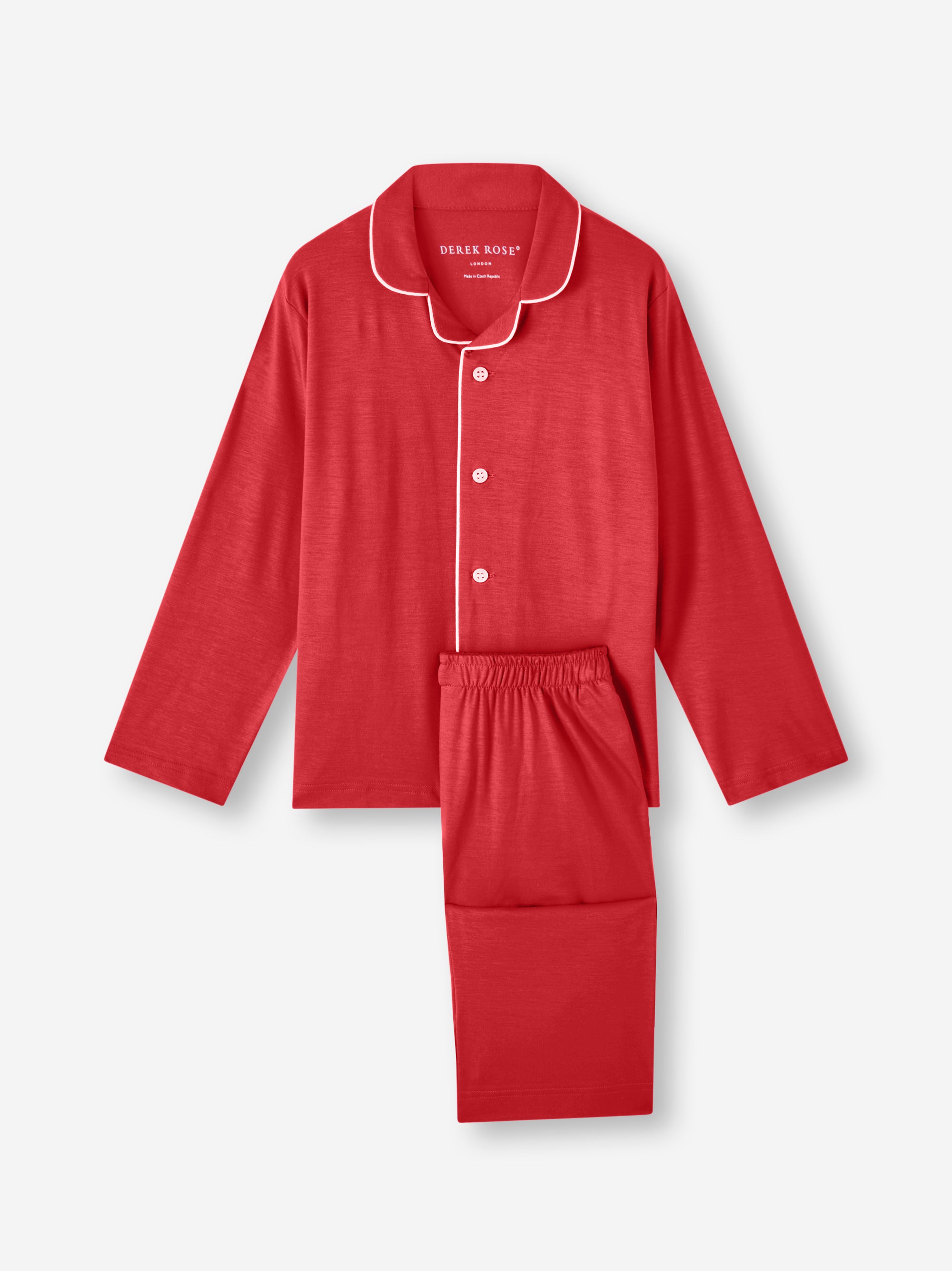 Kids' Pyjamas Lara Micro Modal Stretch Cherry Red