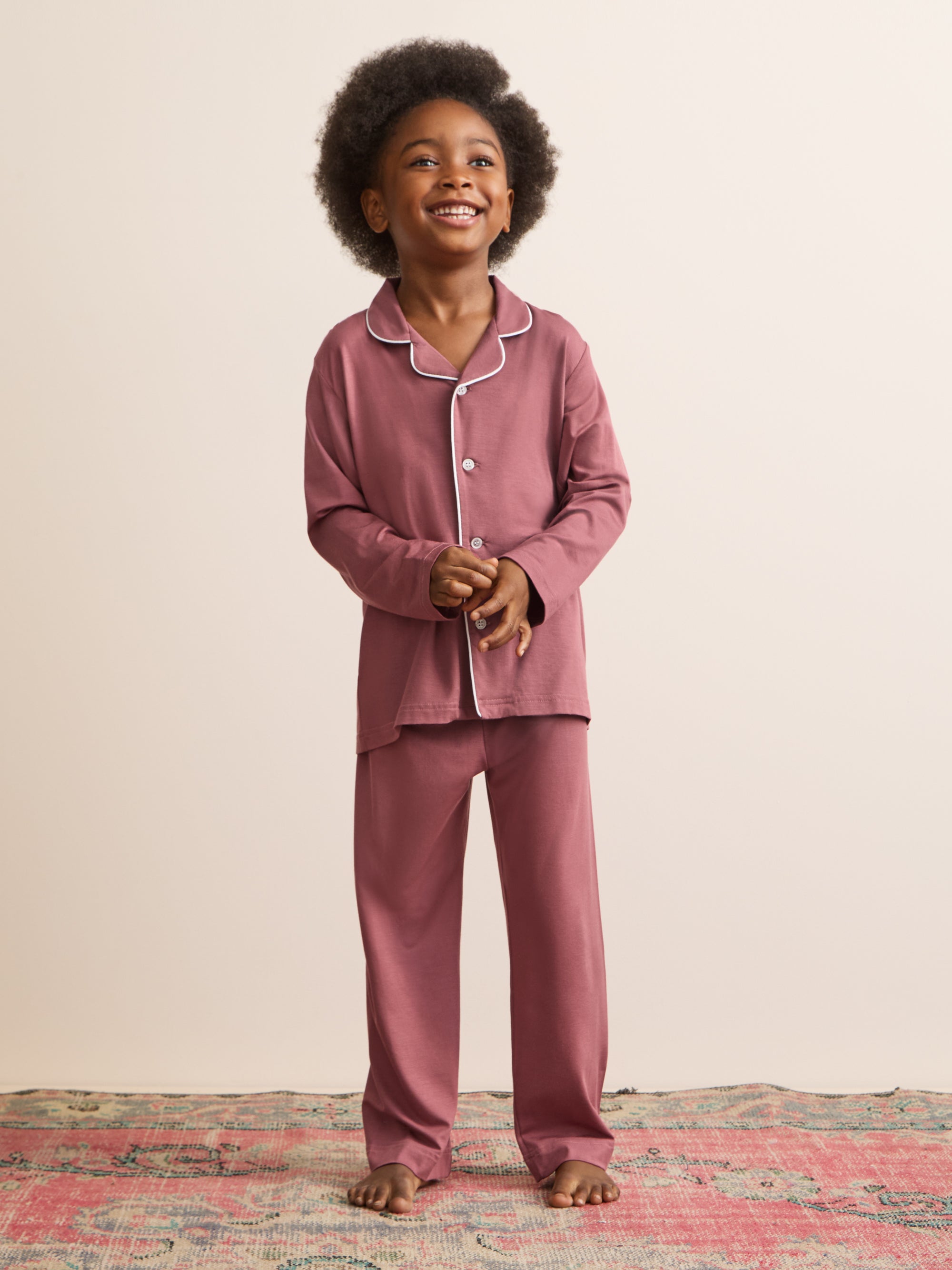 Lara Micro Modal Pyjamas Dusty Rose