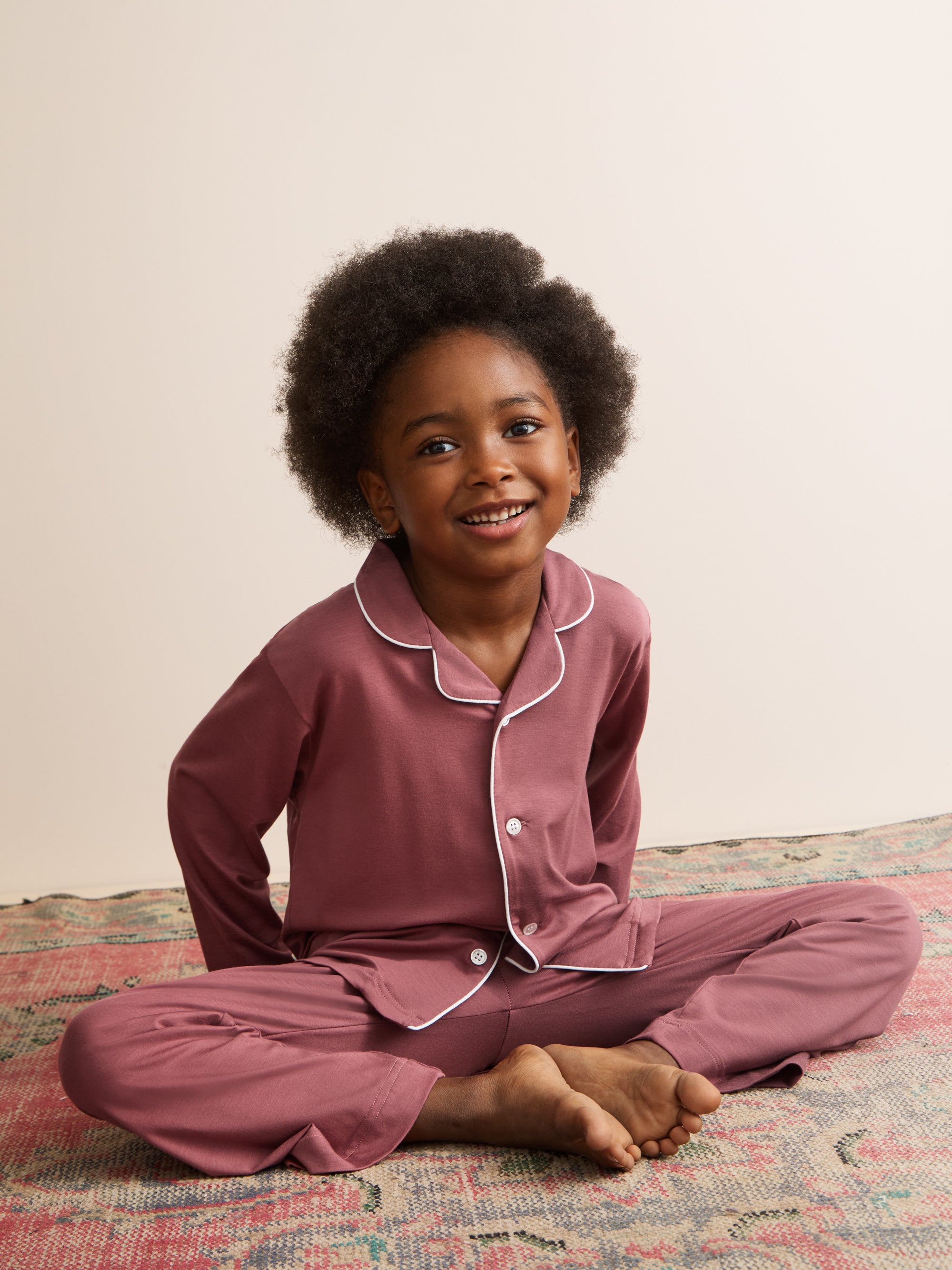 Lara Micro Modal Pyjamas Dusty Rose