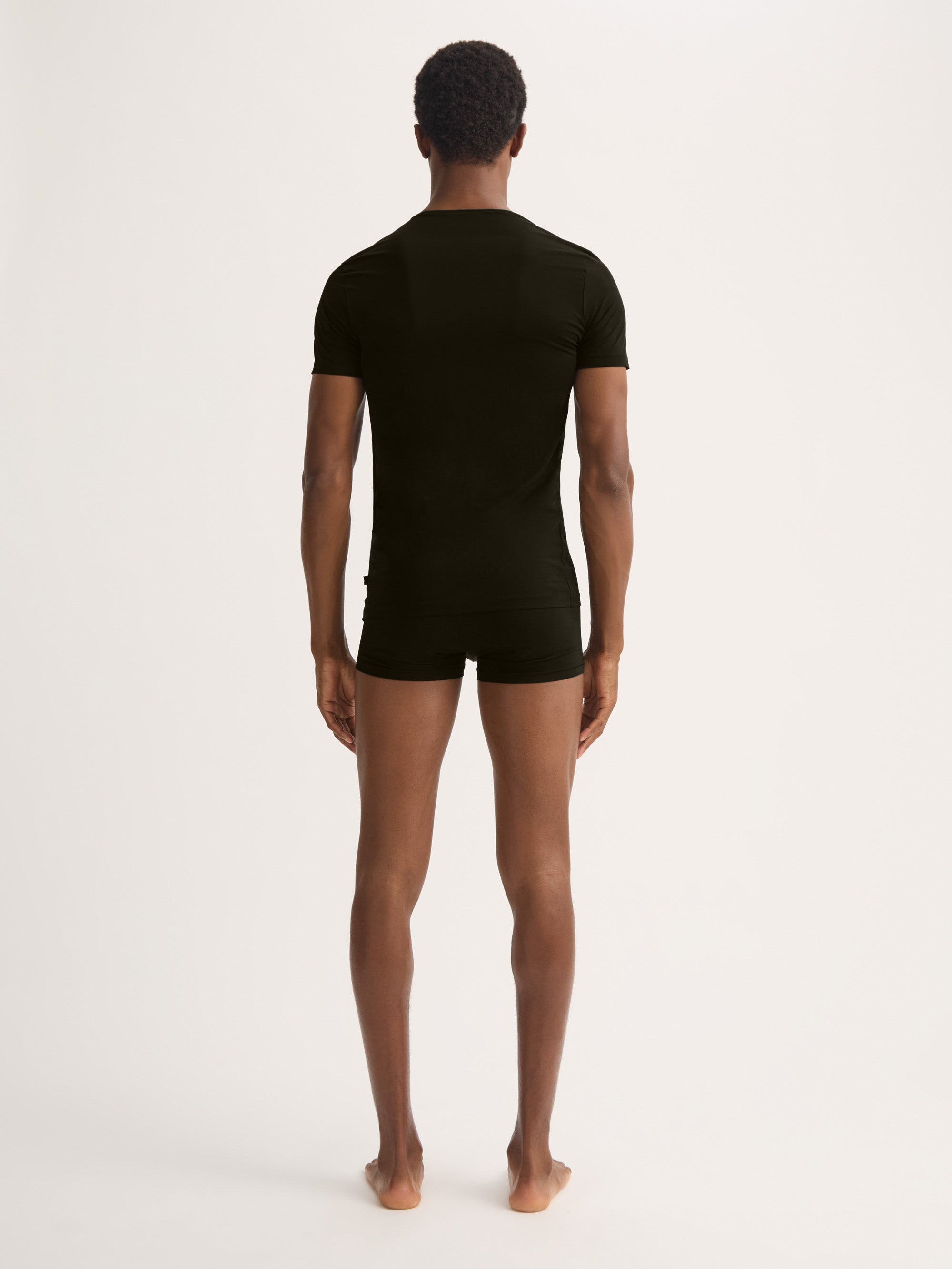 Men's Underwear T-Shirt Jack Pima Cotton Stretch Black