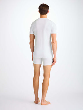 Men's Underwear T-Shirt Jack Pima Cotton Stretch White 