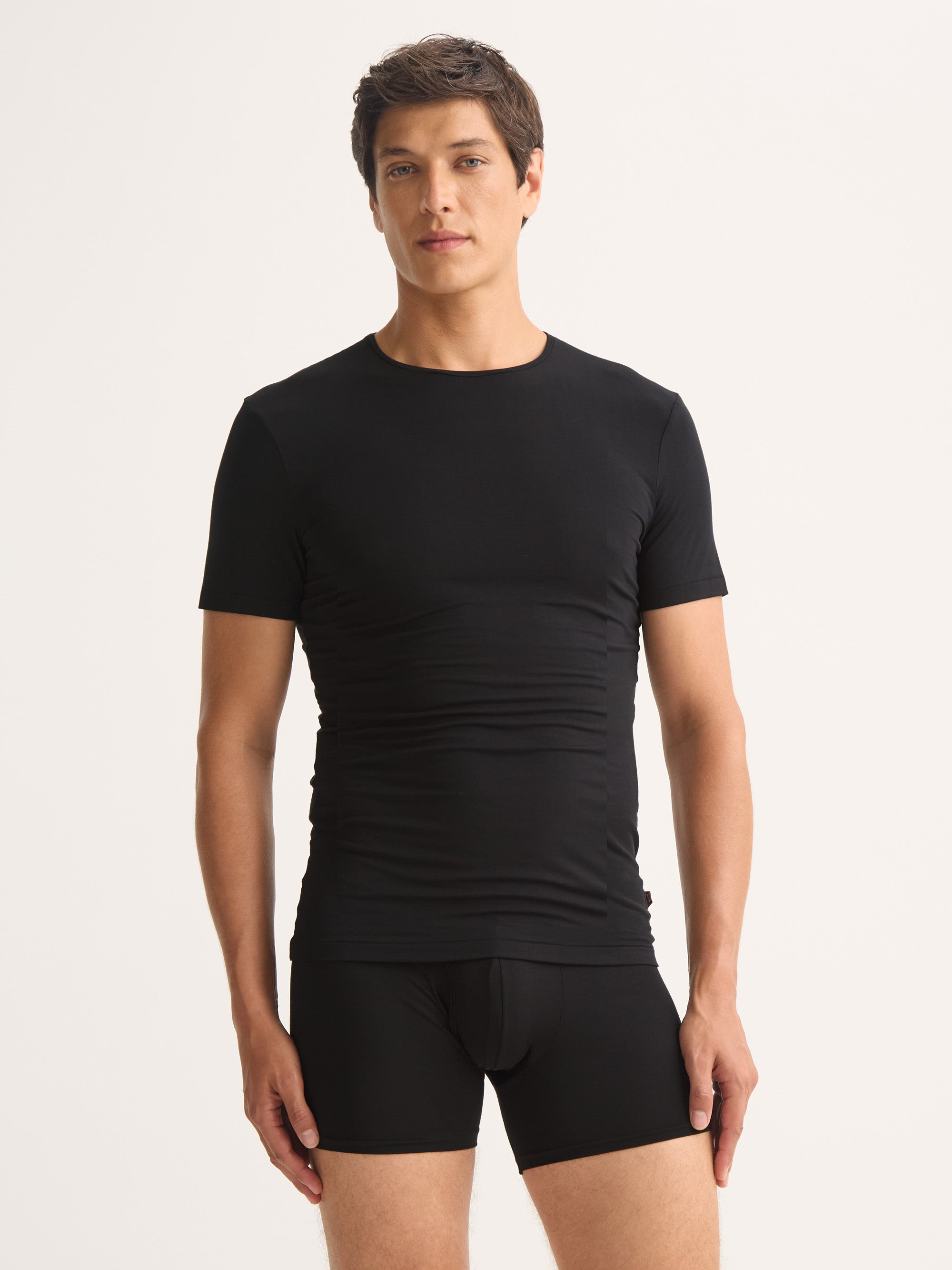 Men's Underwear T-Shirt Alex Micro Modal Stretch Black