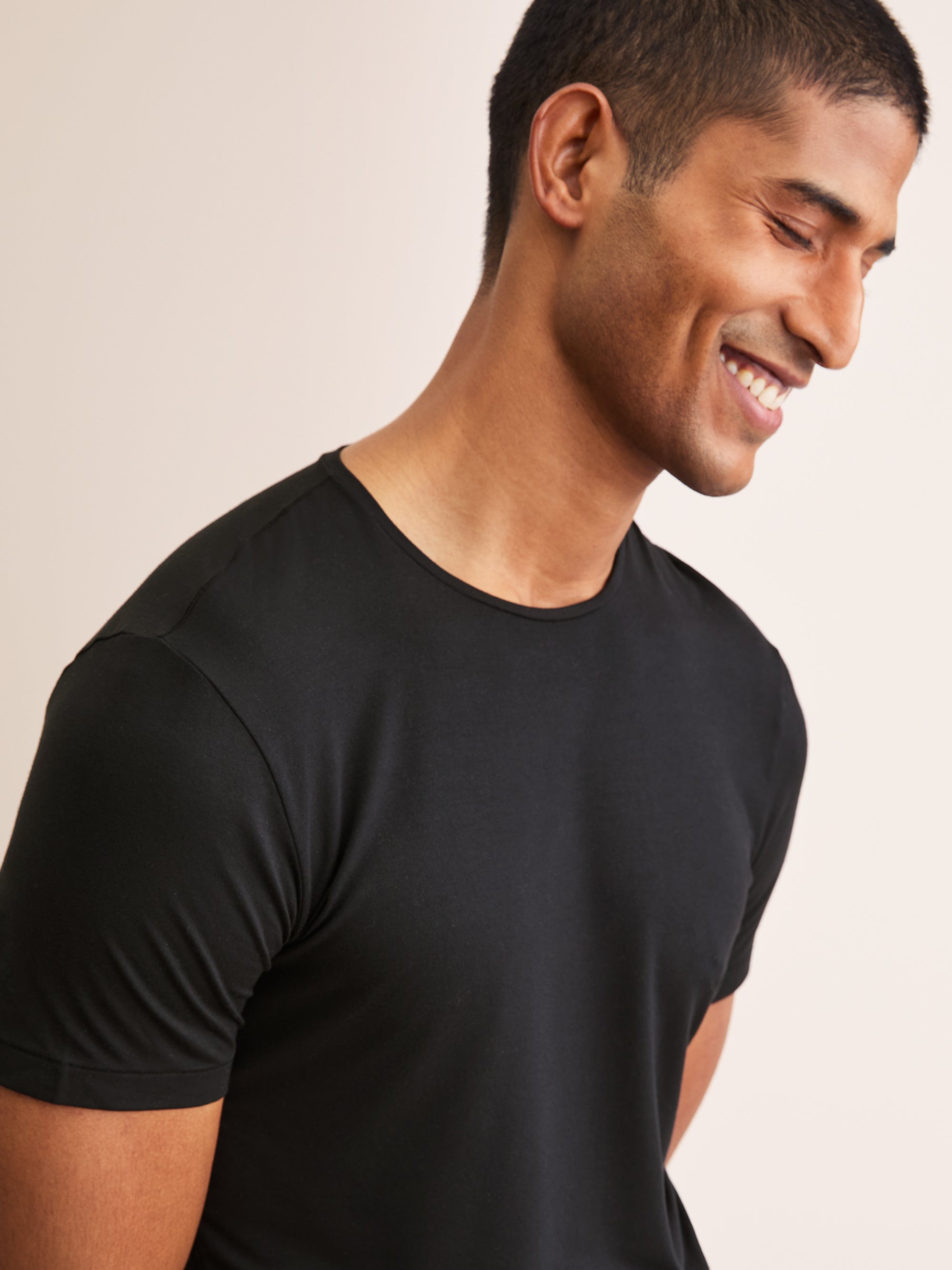 Men's Underwear T-Shirt Alex Micro Modal Stretch Black