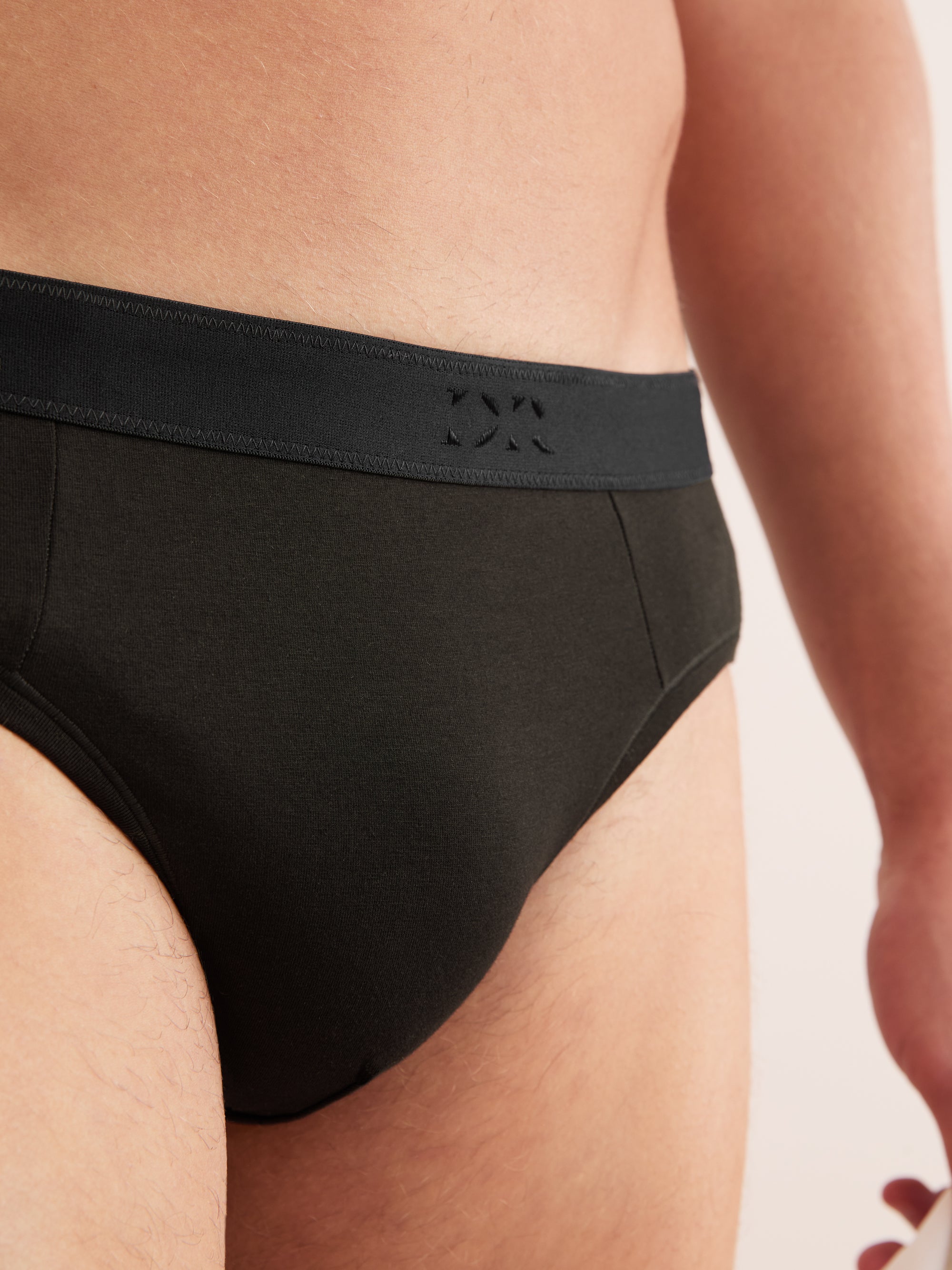Men's Briefs Jack Pima Cotton Stretch Black