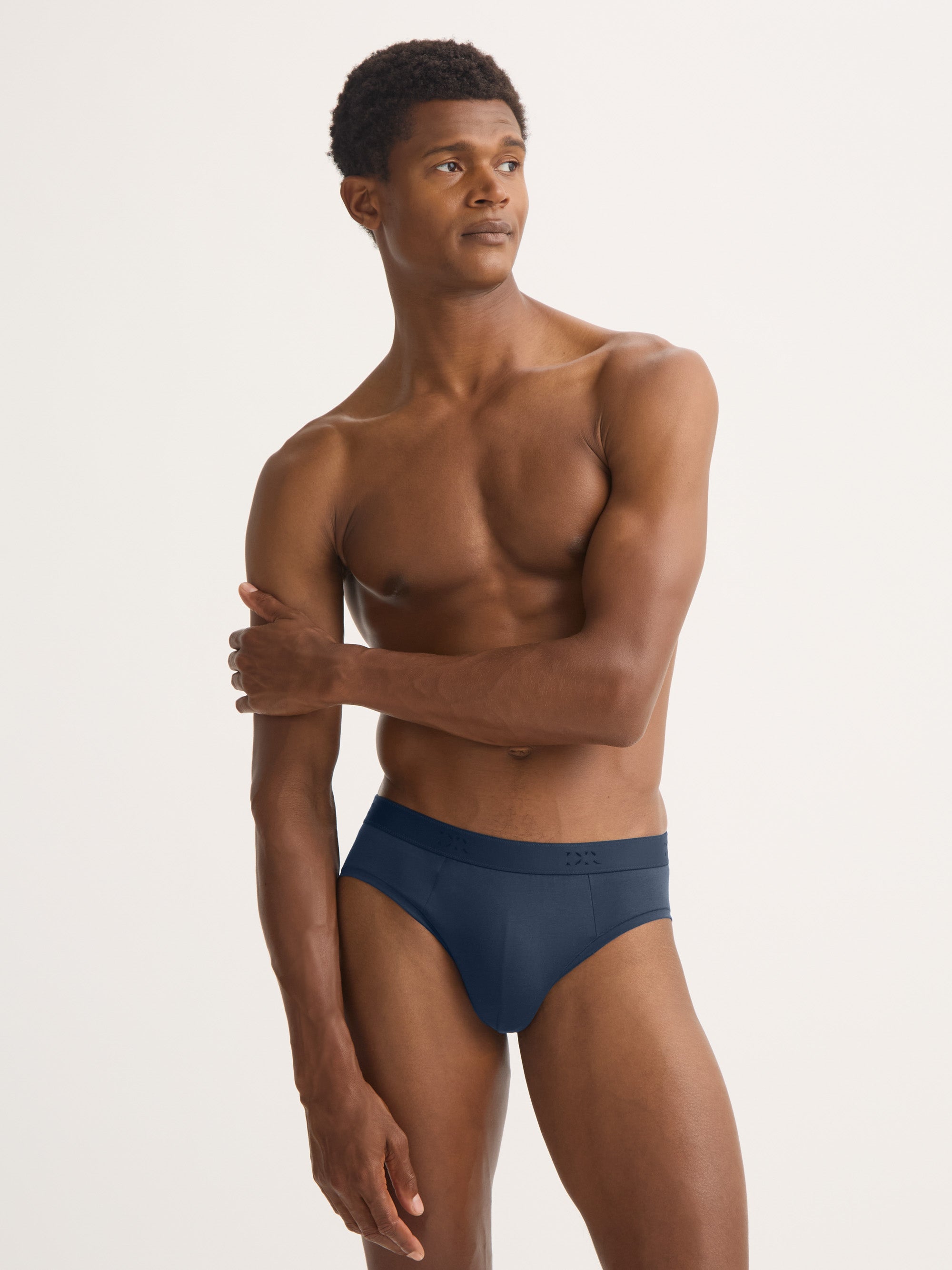 Men's Briefs Jack Pima Cotton Stretch Navy