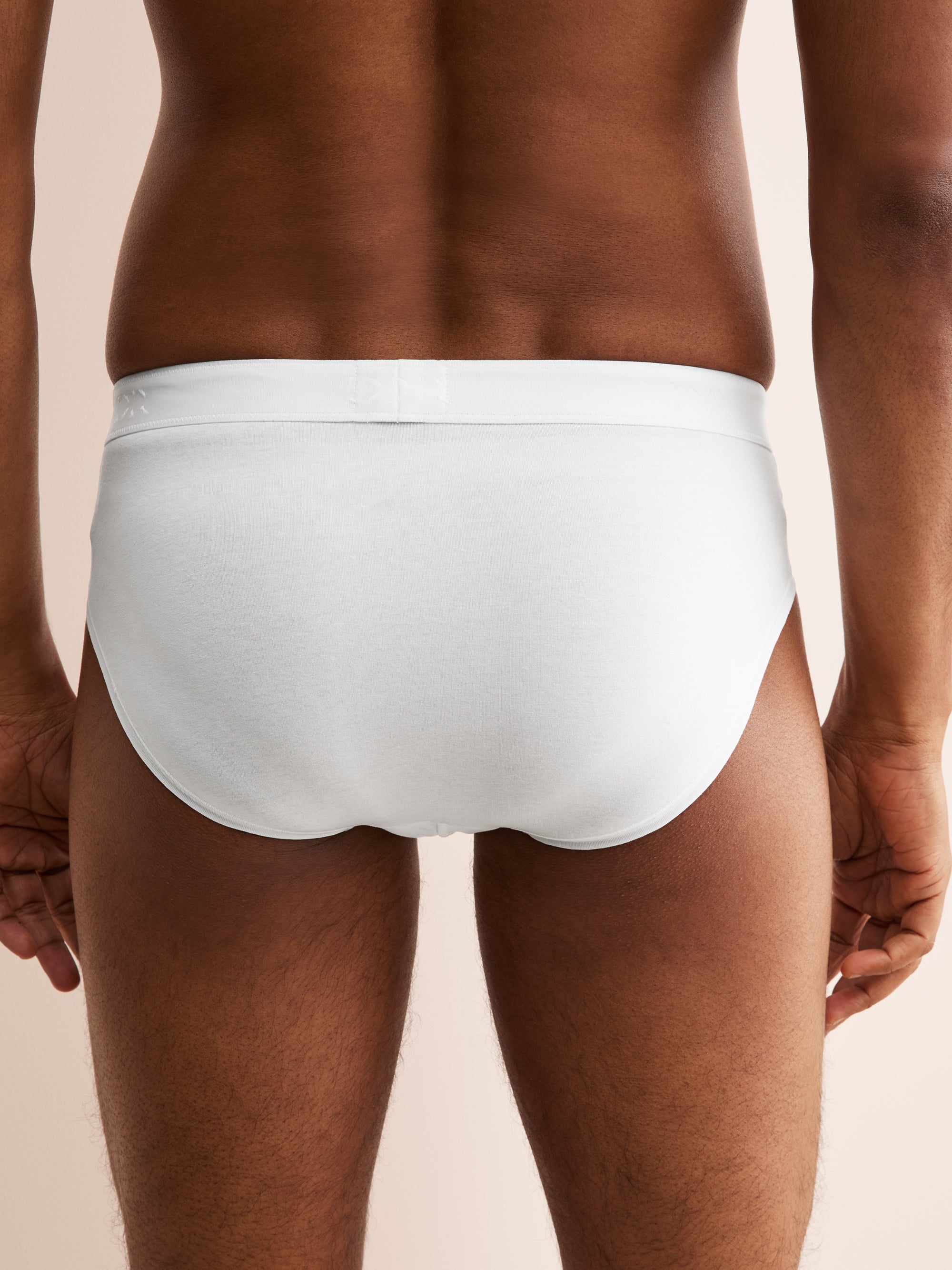 Men's Briefs Jack Pima Cotton Stretch White