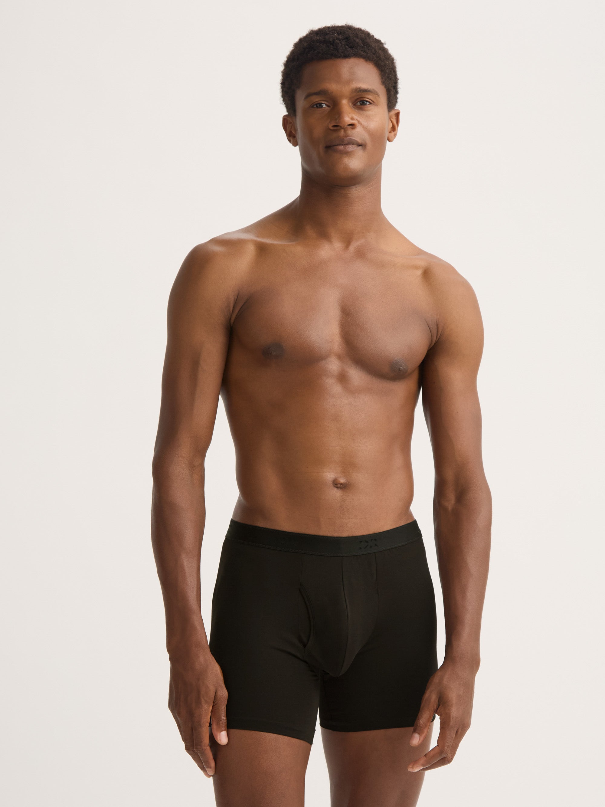 Men's Trunks Jack Pima Cotton Stretch Black