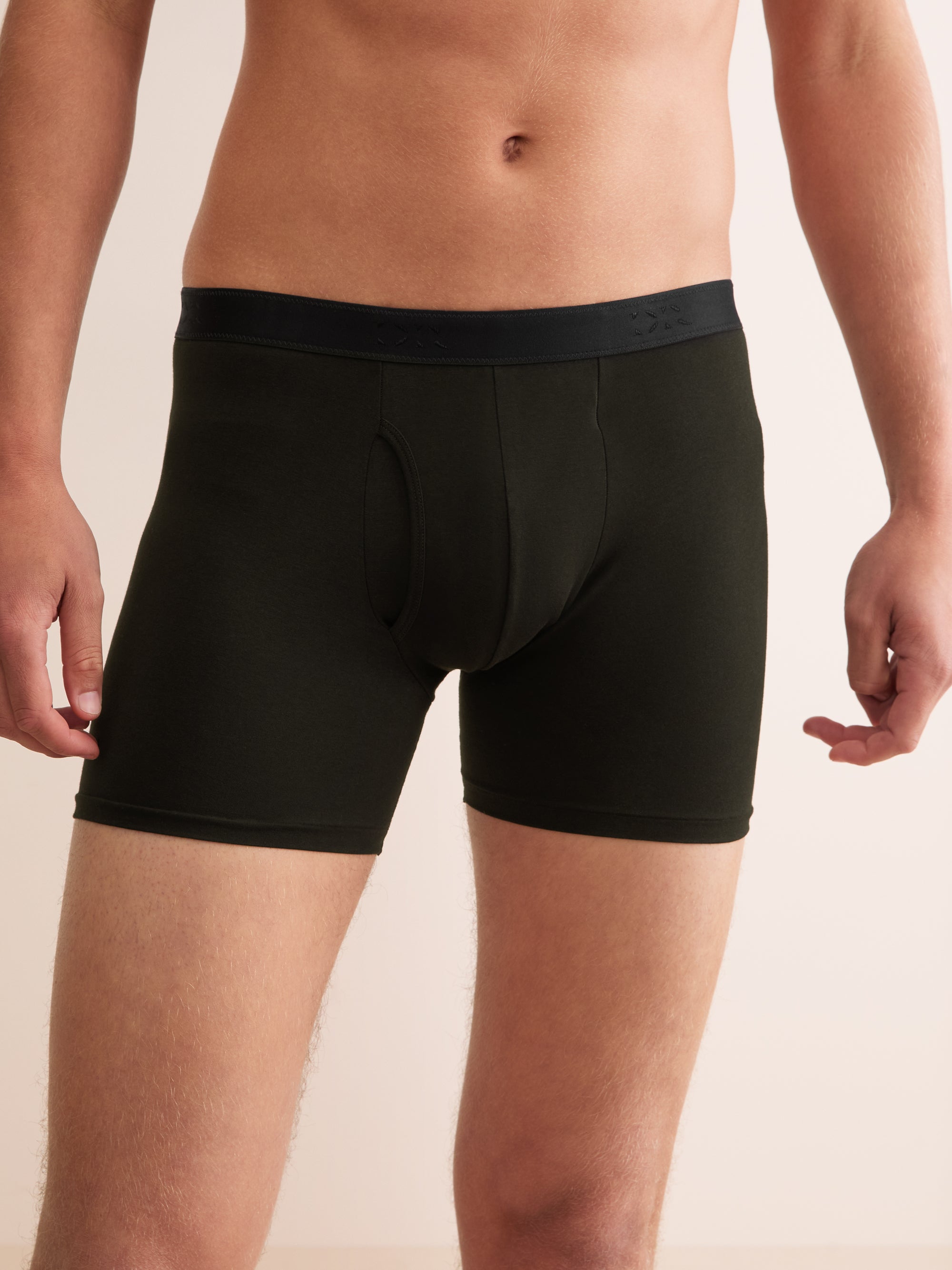 Men's Trunks Jack Pima Cotton Stretch Black