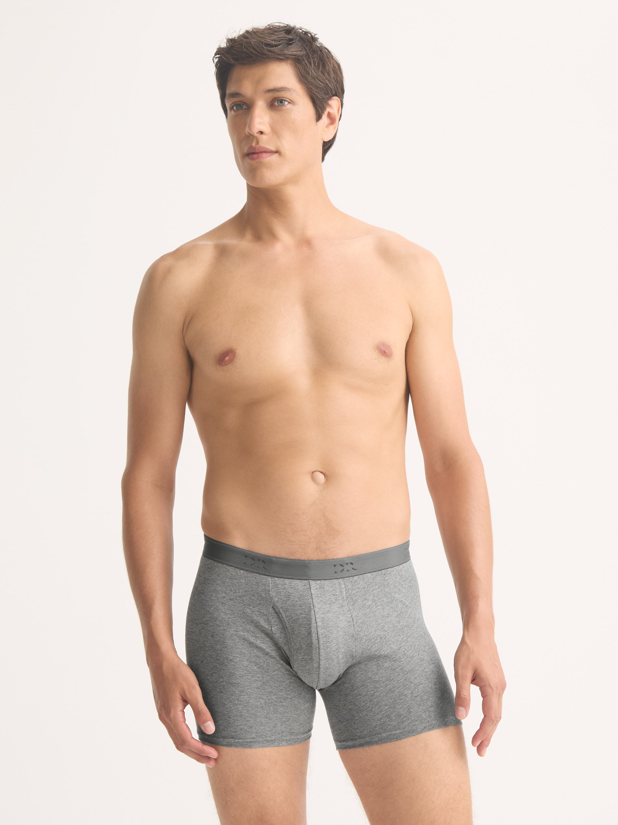 Men's Trunks Jack Pima Cotton Stretch Charcoal