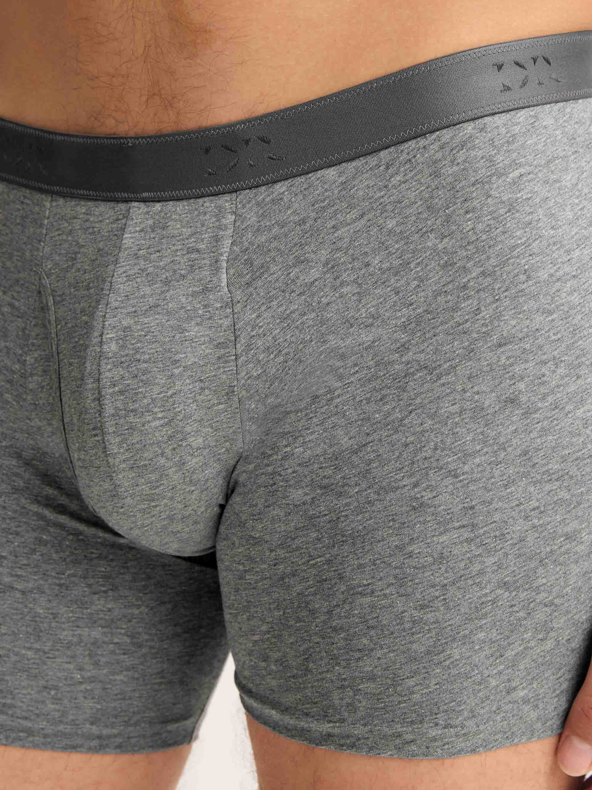 Men's Trunks Jack Pima Cotton Stretch Charcoal