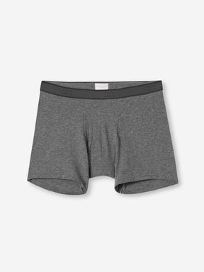Men's Trunks Jack Pima Cotton Stretch Charcoal