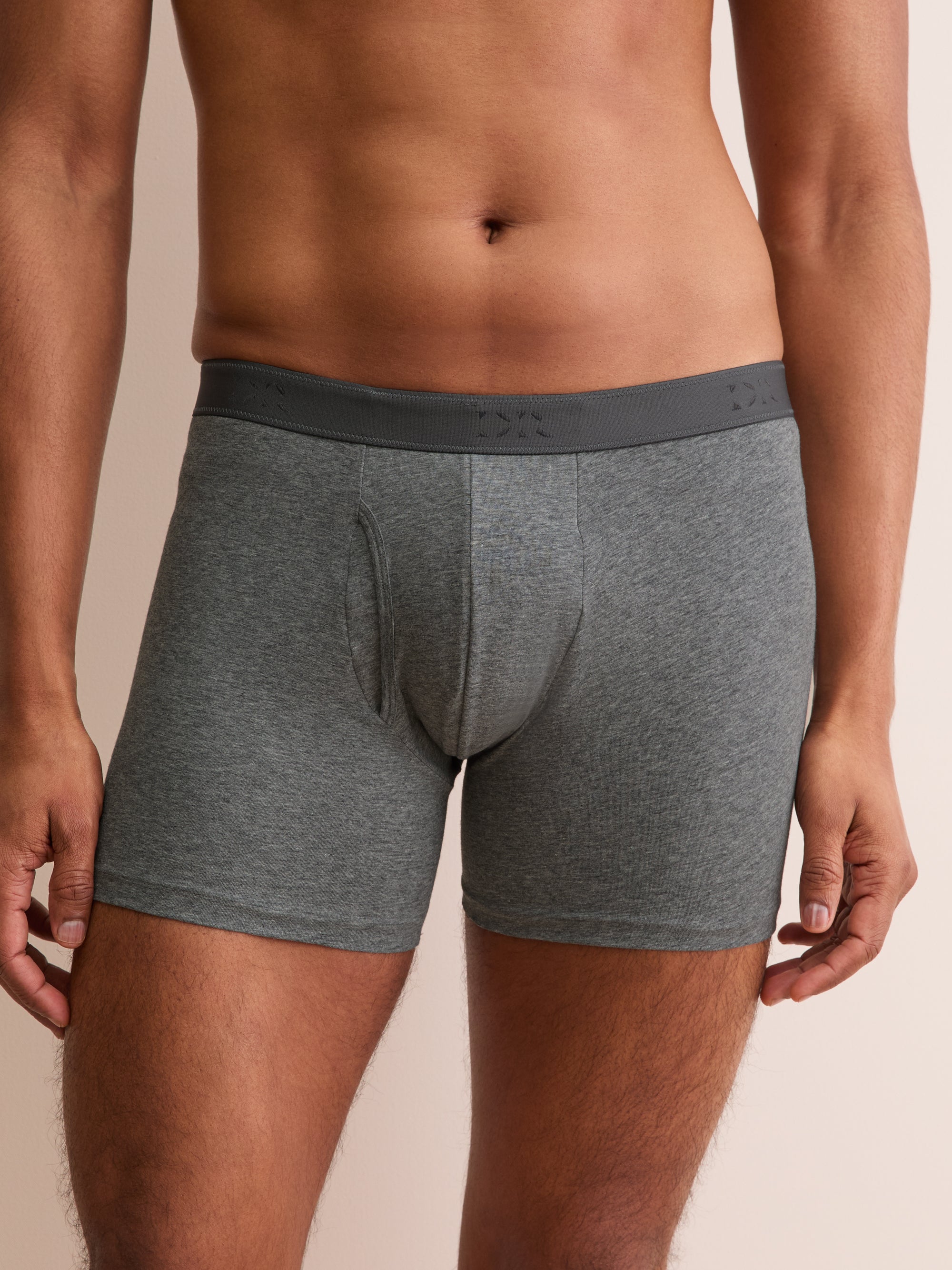 Men's Trunks Jack Pima Cotton Stretch Charcoal