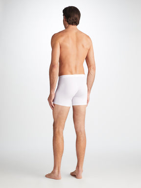 Men's Trunks Jack Pima Cotton Stretch White