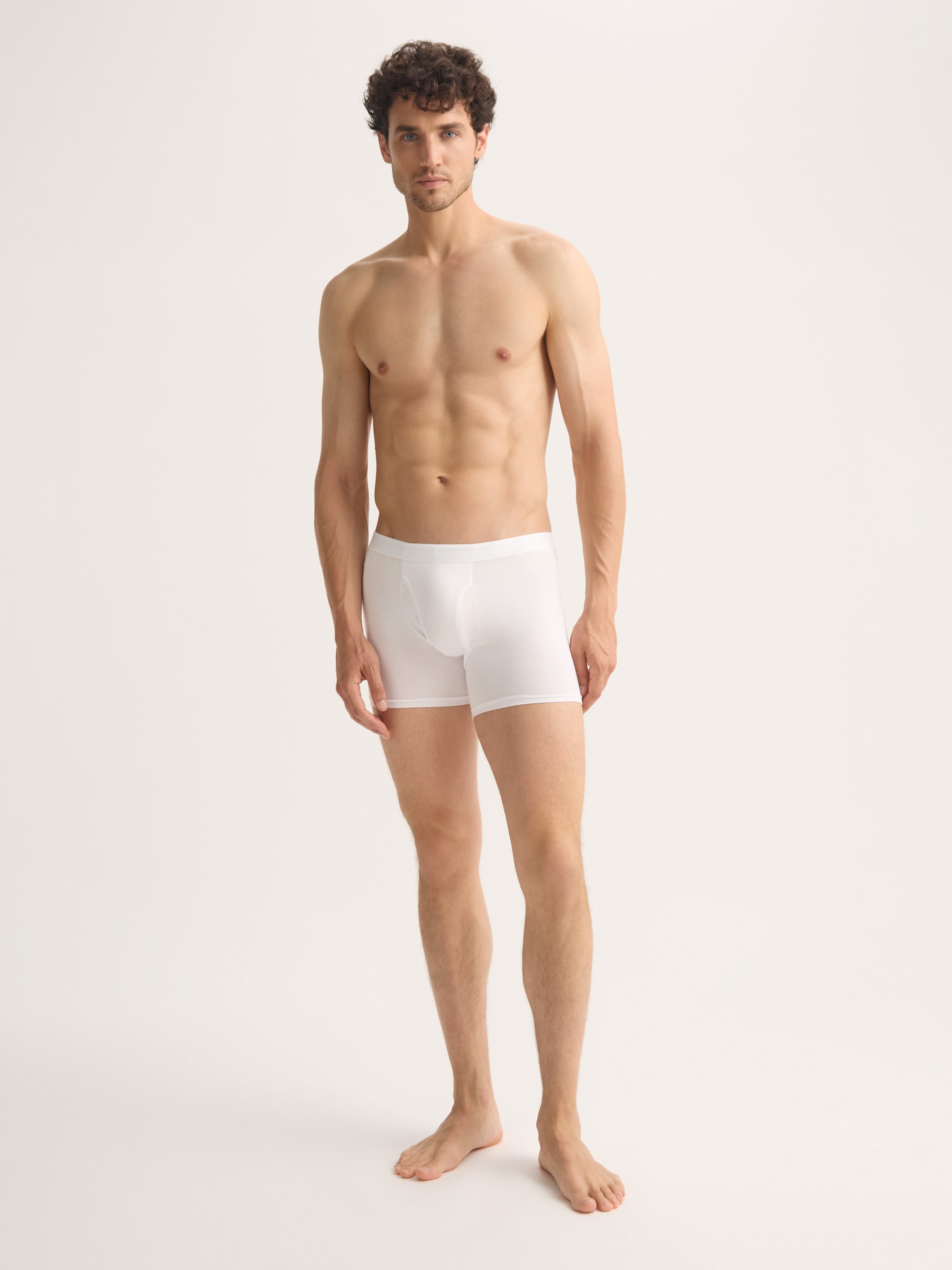 Men's Trunks Alex Micro Modal Stretch White