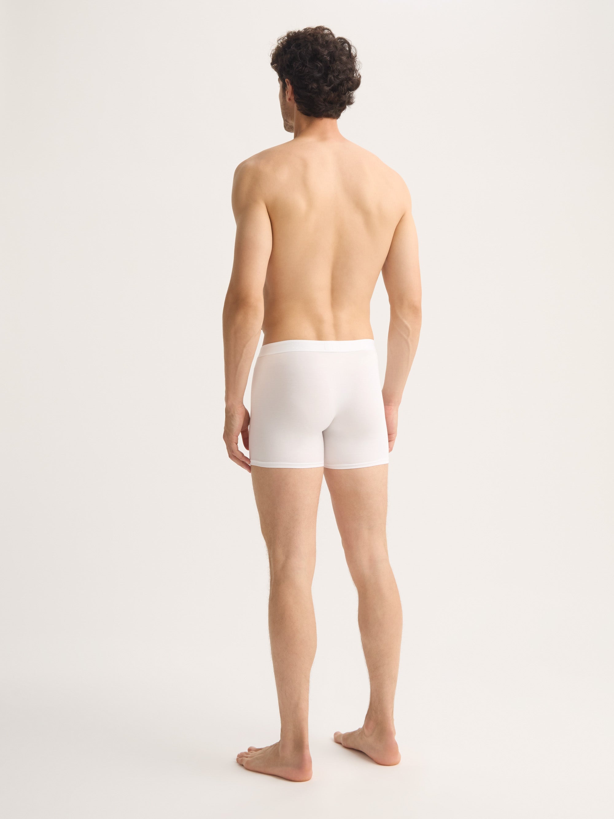 Men's Trunks Alex Micro Modal Stretch White