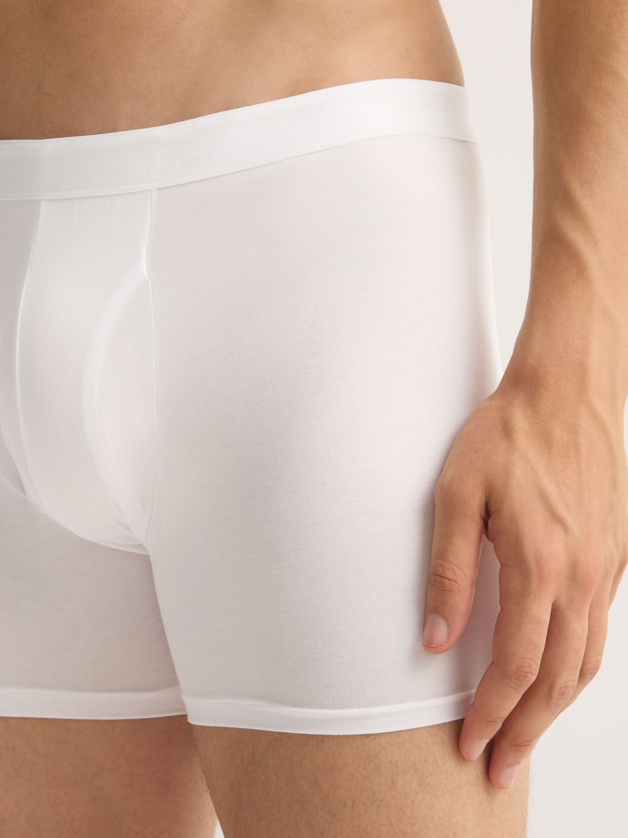 Men's Trunks Alex Micro Modal Stretch White