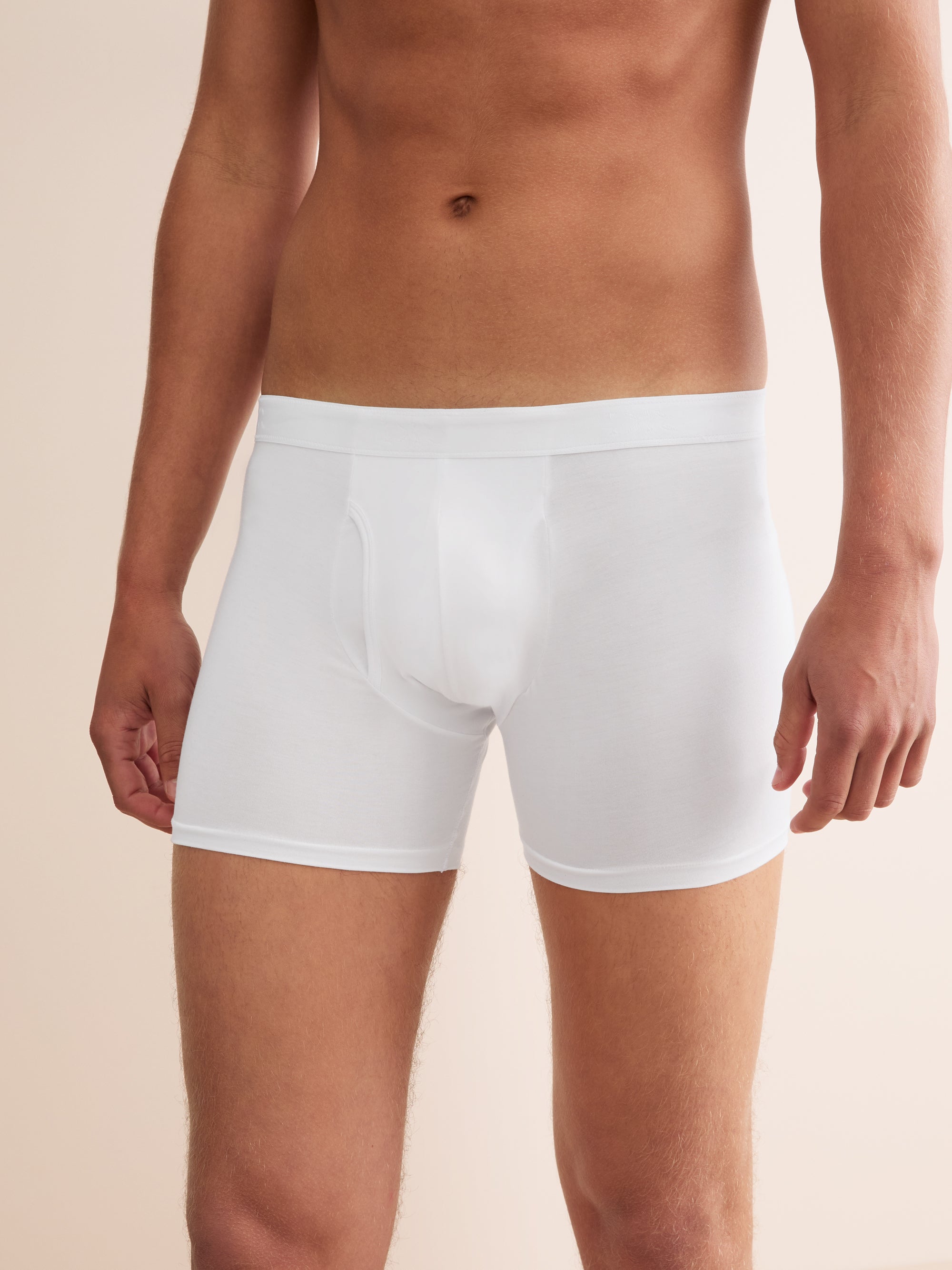 Men's Trunks Alex Micro Modal Stretch White