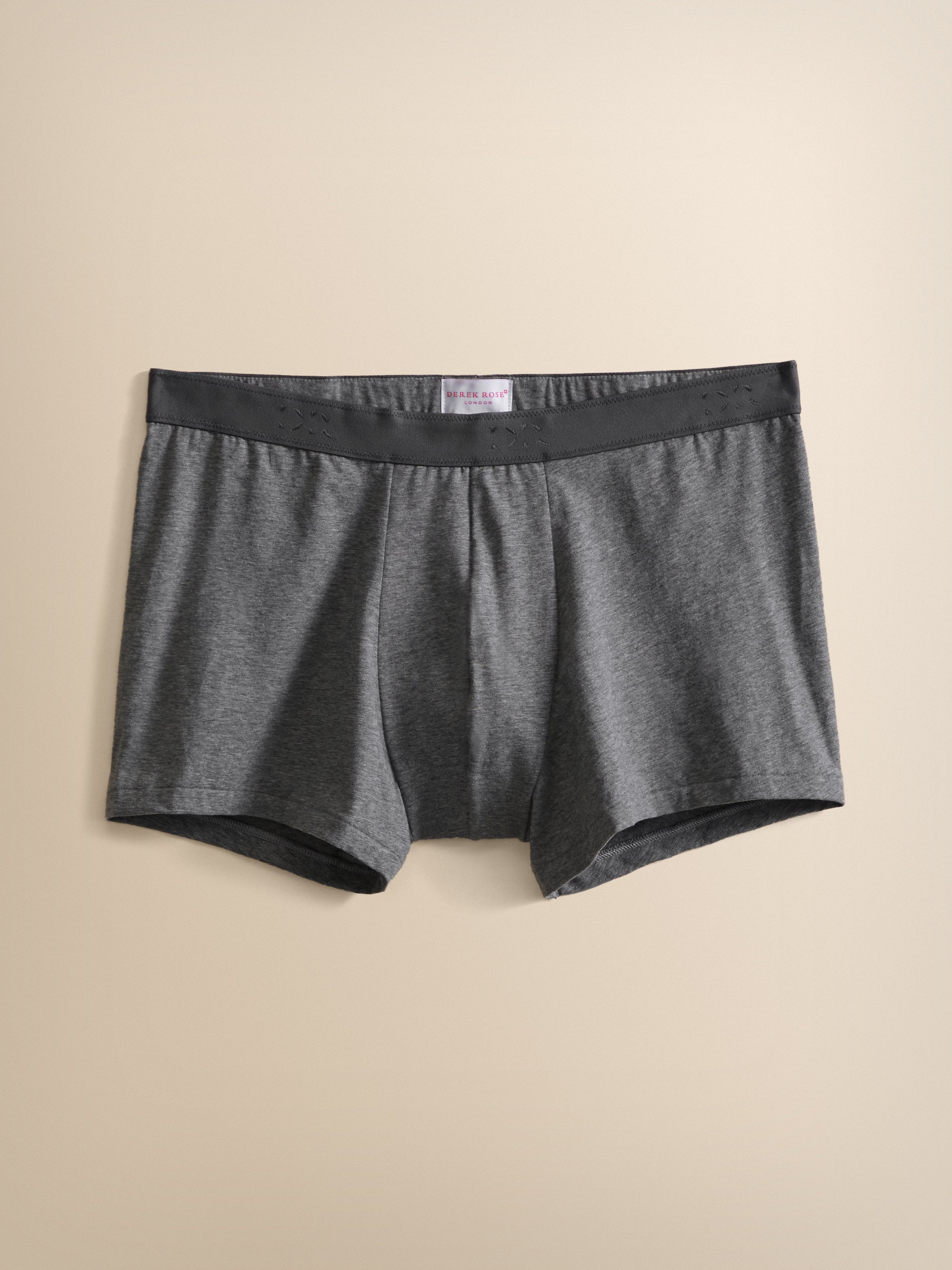 Jack Pima Cotton Boxer Briefs Charcoal Gray
