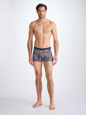 Men's Boxer Briefs Cotton Multi Jungle Paisley