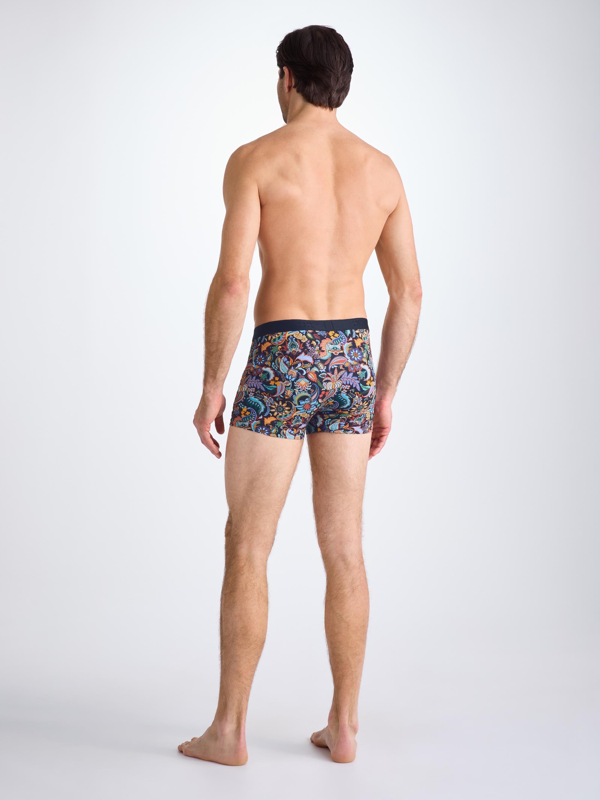 Men's Boxer Briefs Cotton Multi Jungle Paisley