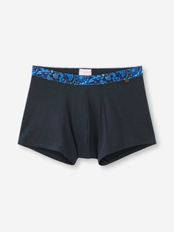 Men's Boxer Briefs Band 66 Pima Cotton Stretch Navy
