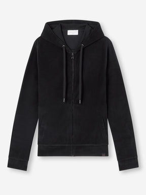 Men s Hoodie Isaac Terry Cotton Black