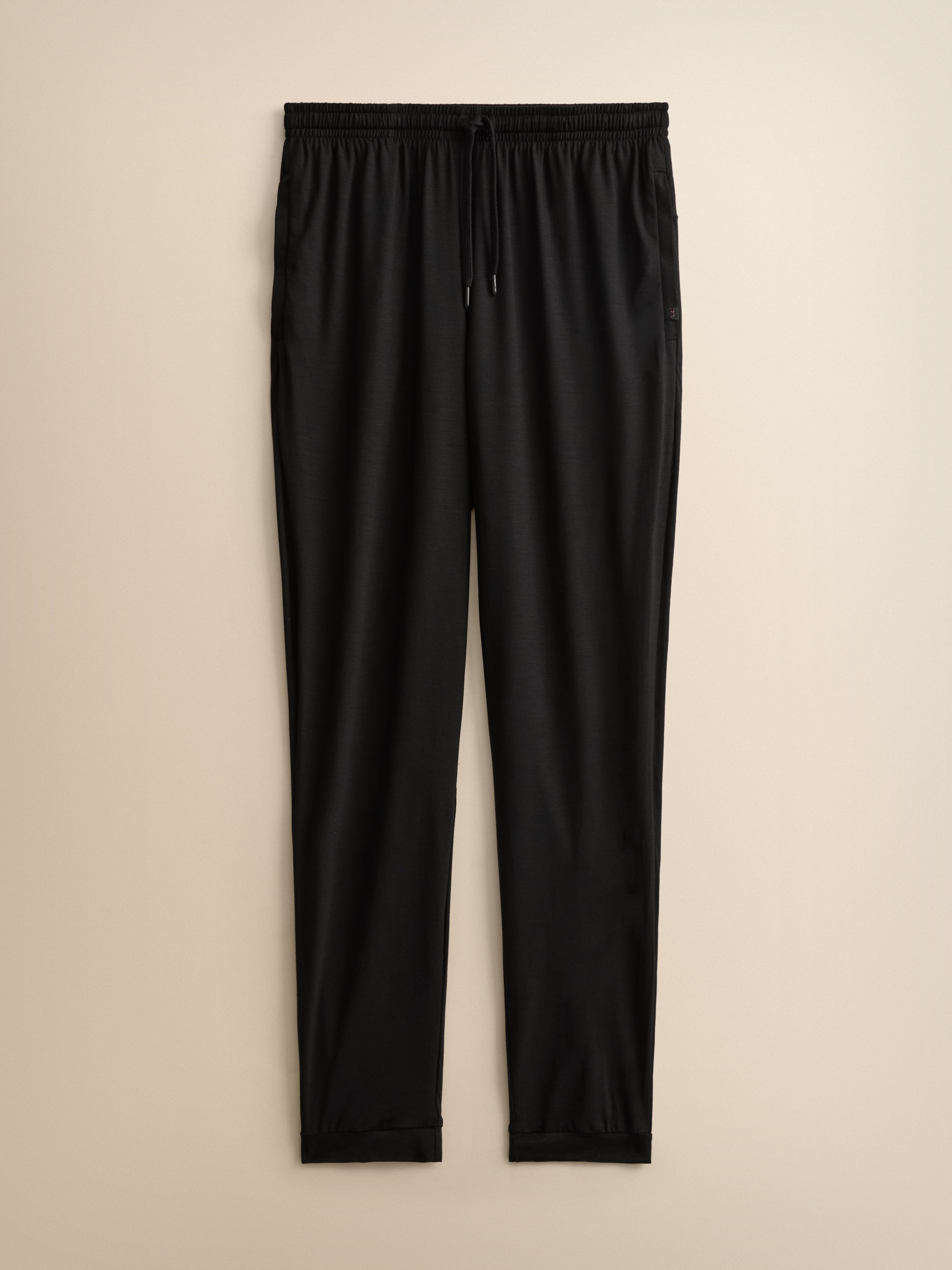 Men's Basel Micro Modal Track Pants Black | Derek Rose