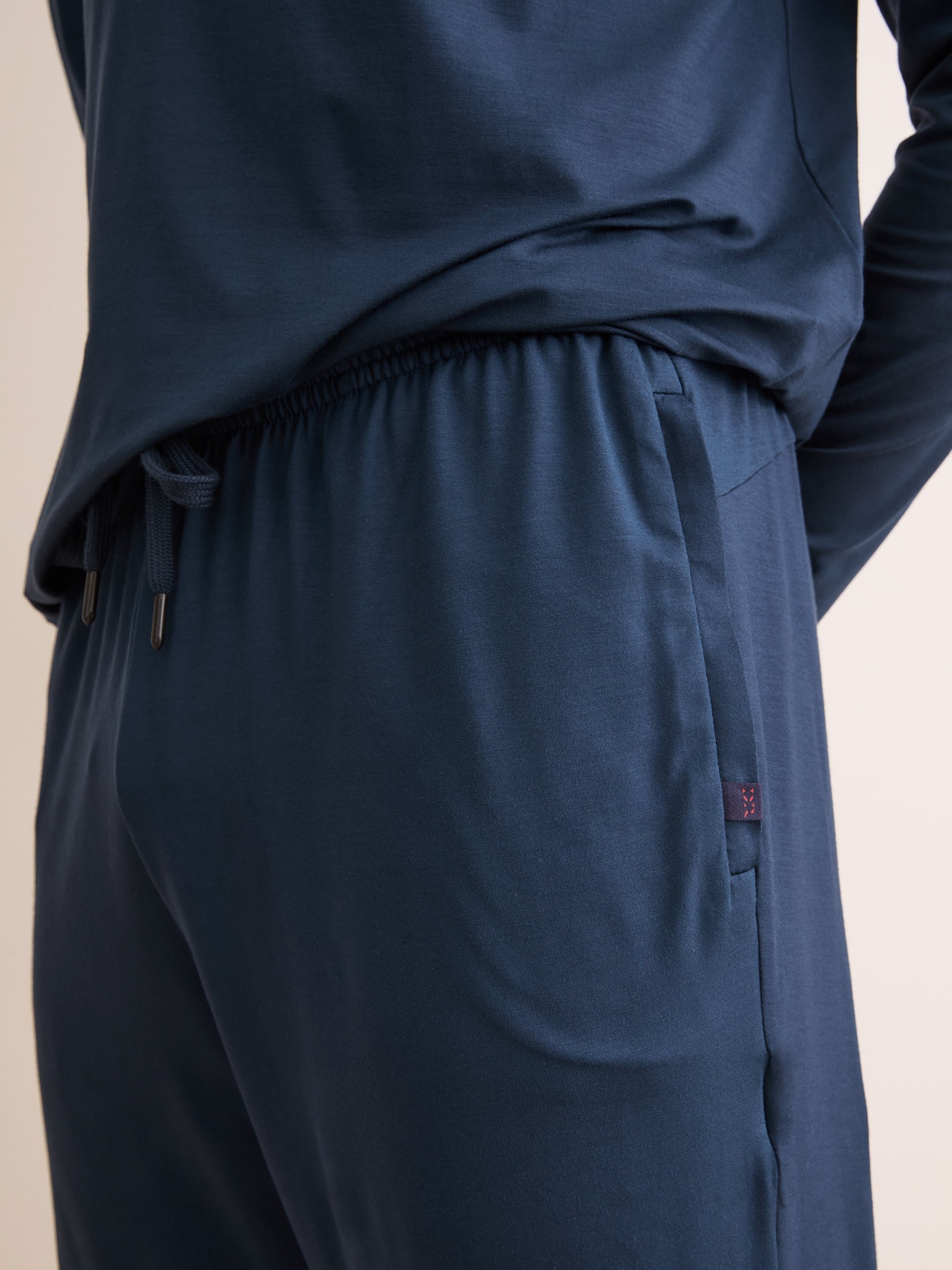 Men's Track Pants Basel Micro Modal Stretch Navy