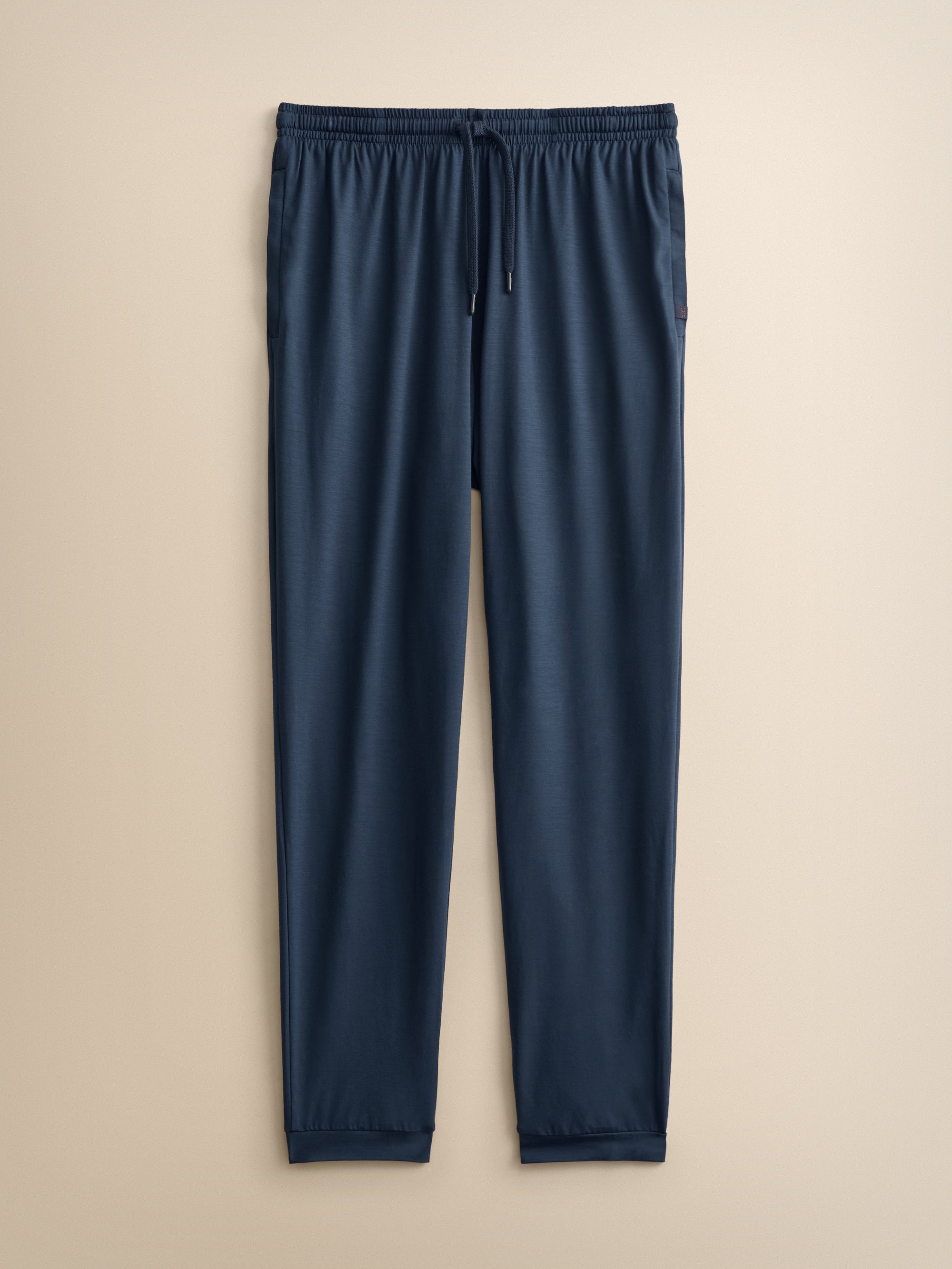 Basel Micro Modal Sweatpants Navy Blue | Derek Rose