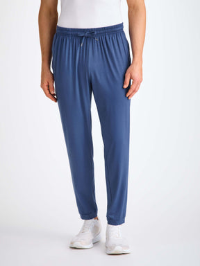 Men's Track Pants Basel Micro Modal Stretch Sapphire