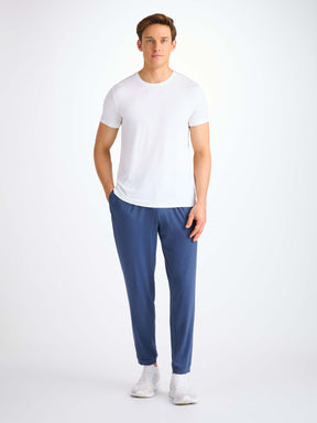 Men's Track Pants Basel Micro Modal Stretch Sapphire
