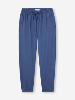 Men's Track Pants Basel Micro Modal Stretch Sapphire