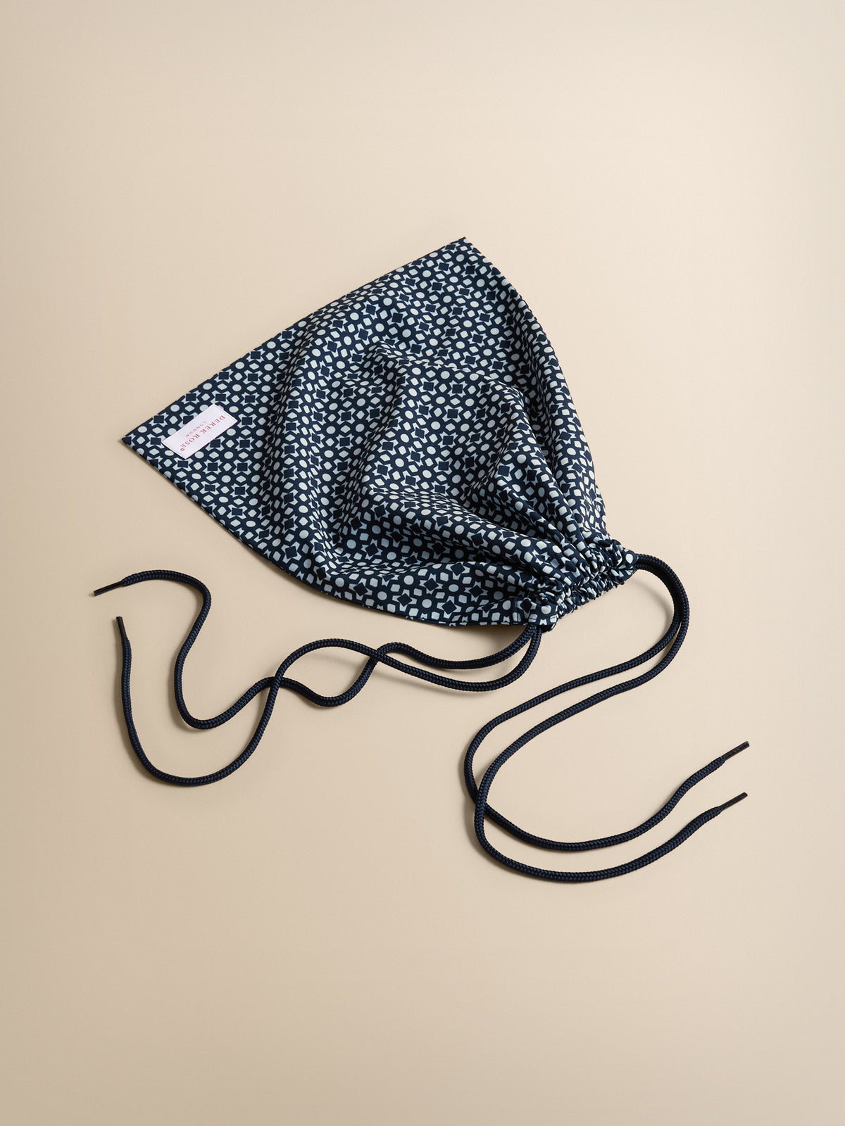 Cabo Swim Shorts Navy Geometric
