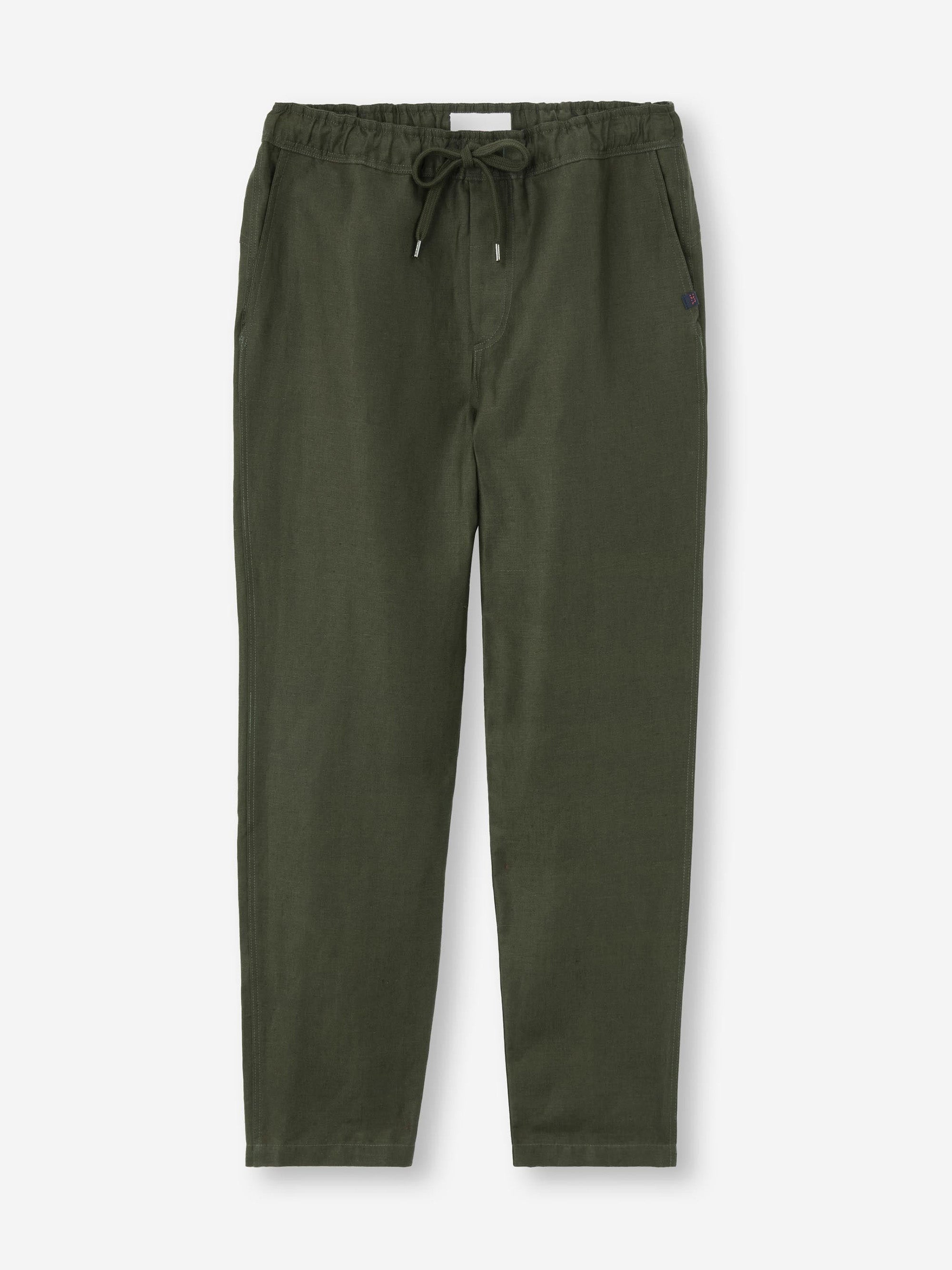Men's Trousers Sydney Linen Khaki