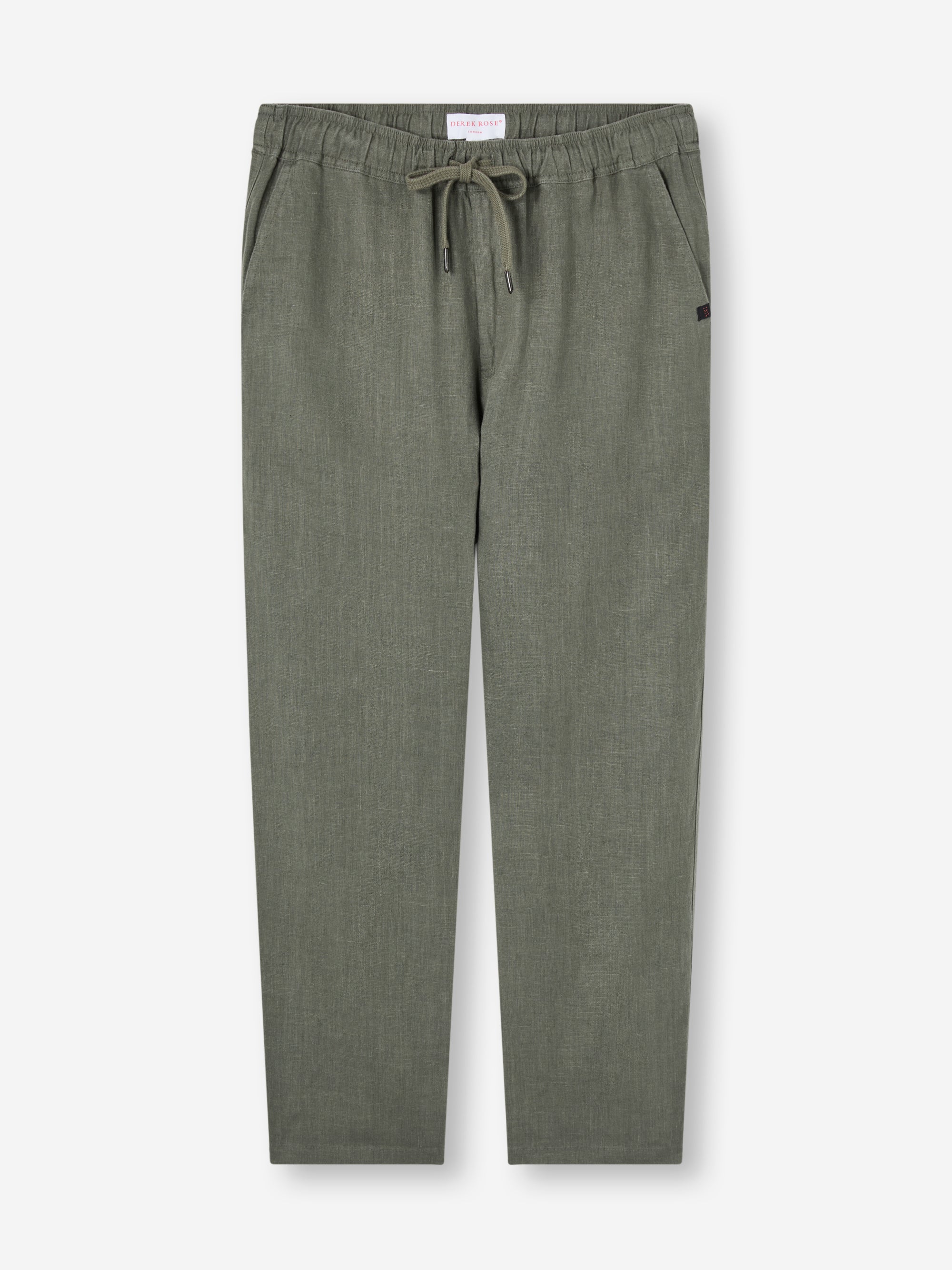Men's Trousers Vienna Linen Khaki