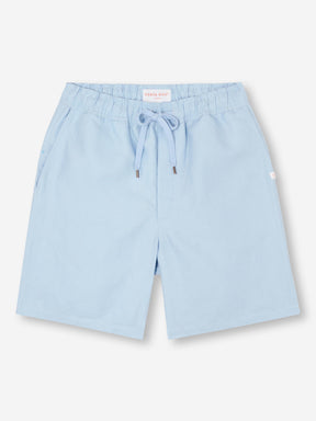 Men's Shorts Sydney Linen Blue