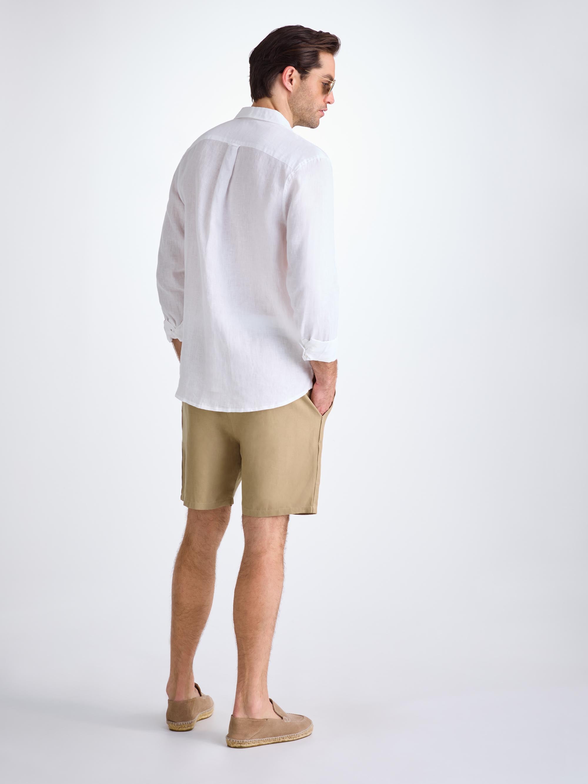 Men's Shorts Sydney Linen Sand