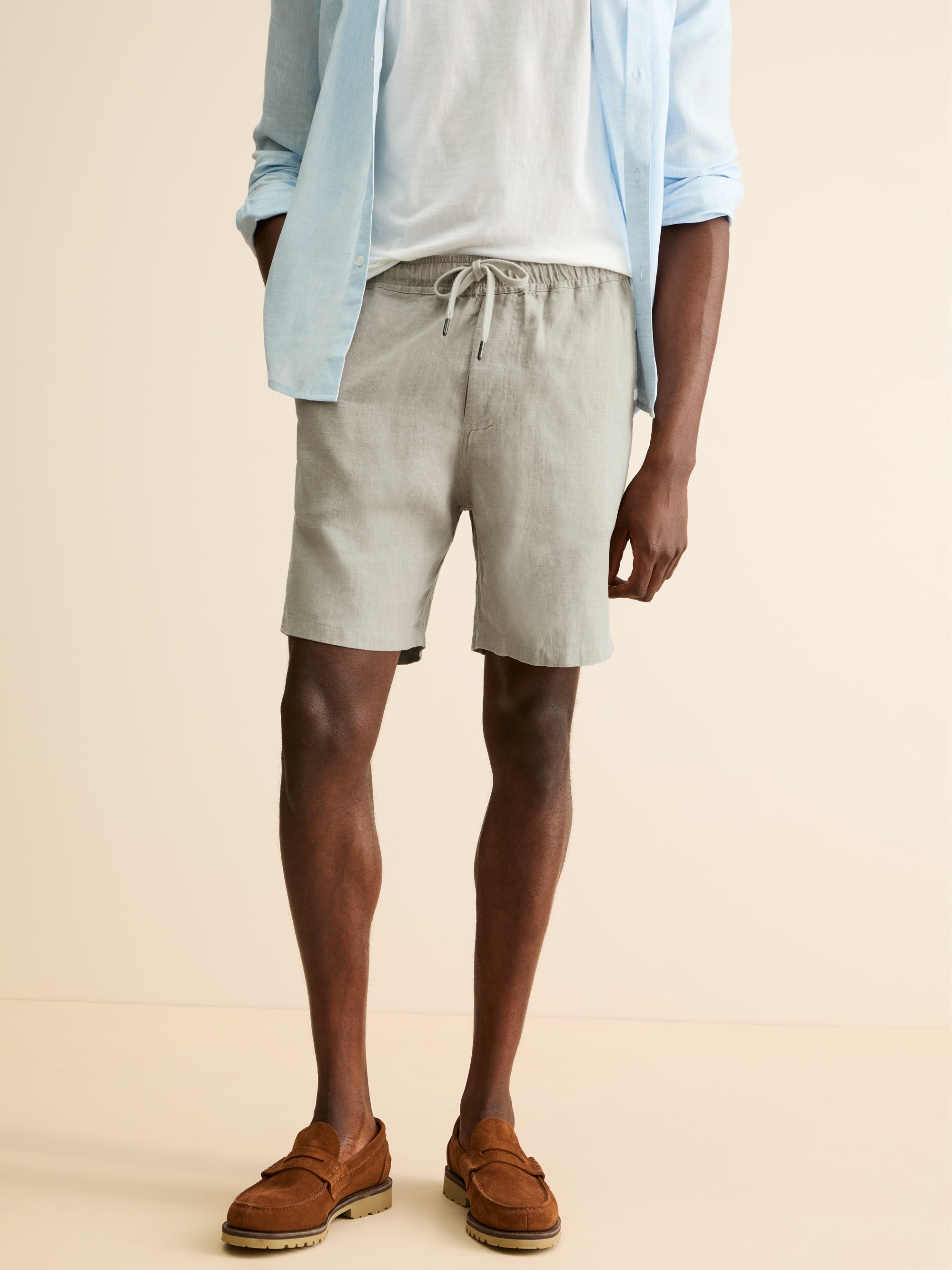 Men's Shorts Vienna Linen Sand Stone