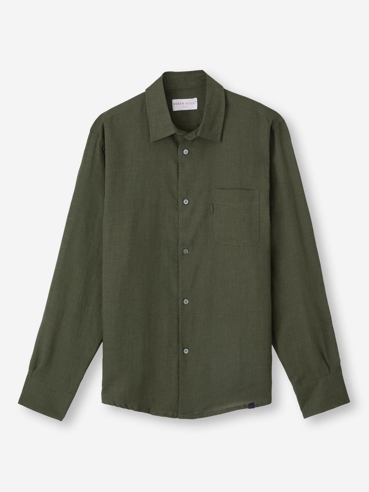 slim fit dress slacks goTIELESS Ultimate Dress Shirt (Army Green)