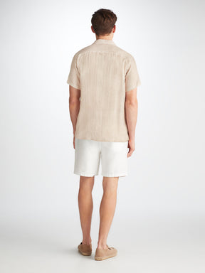 Men's Shirt Milan 24 Linen Sand