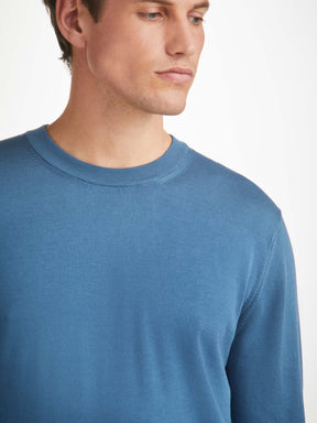 Men's Sweater Jacob Sea Island Storm Blue