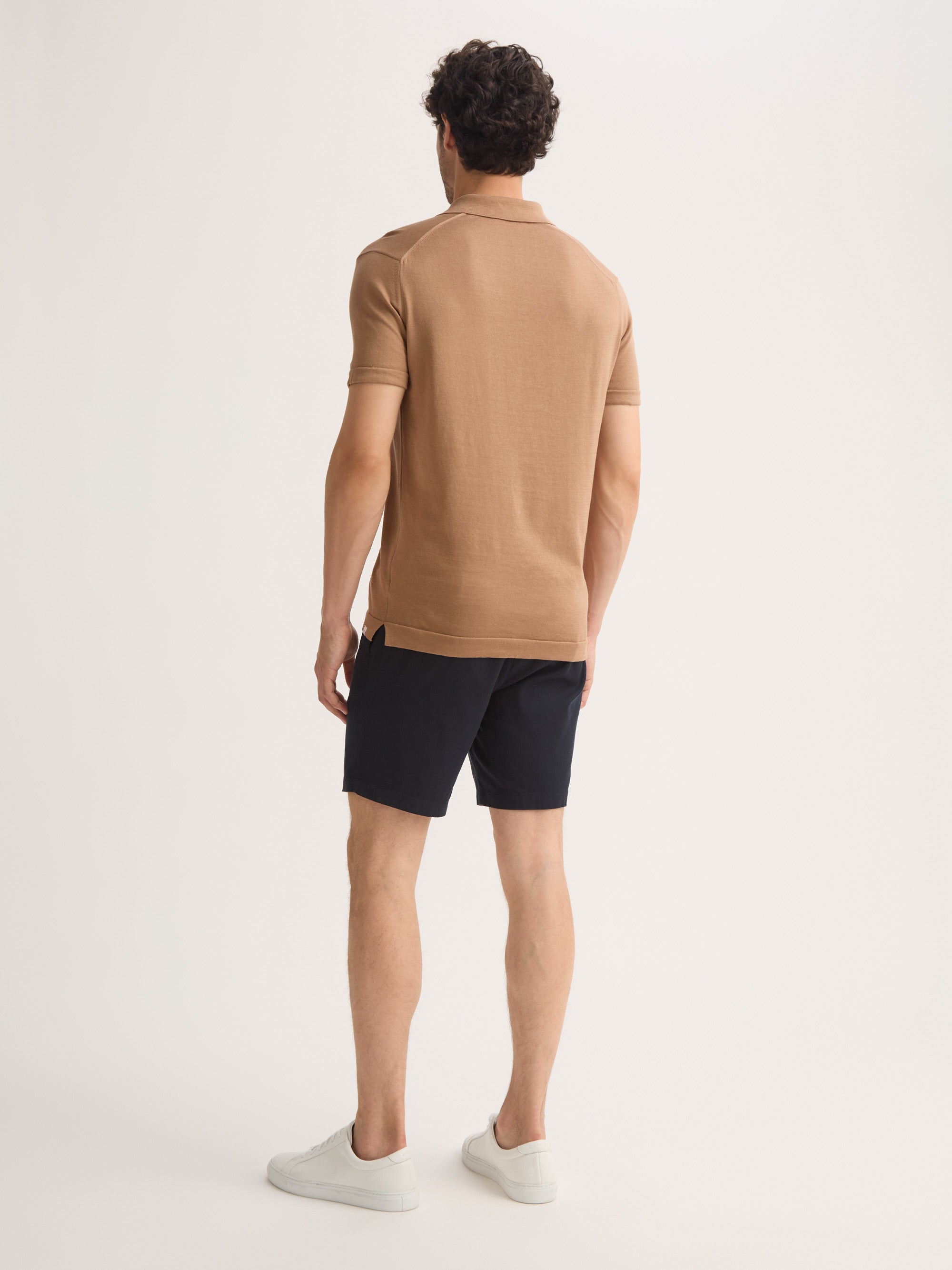 Men's Polo Shirts Jacob Sea Island Cotton Camel