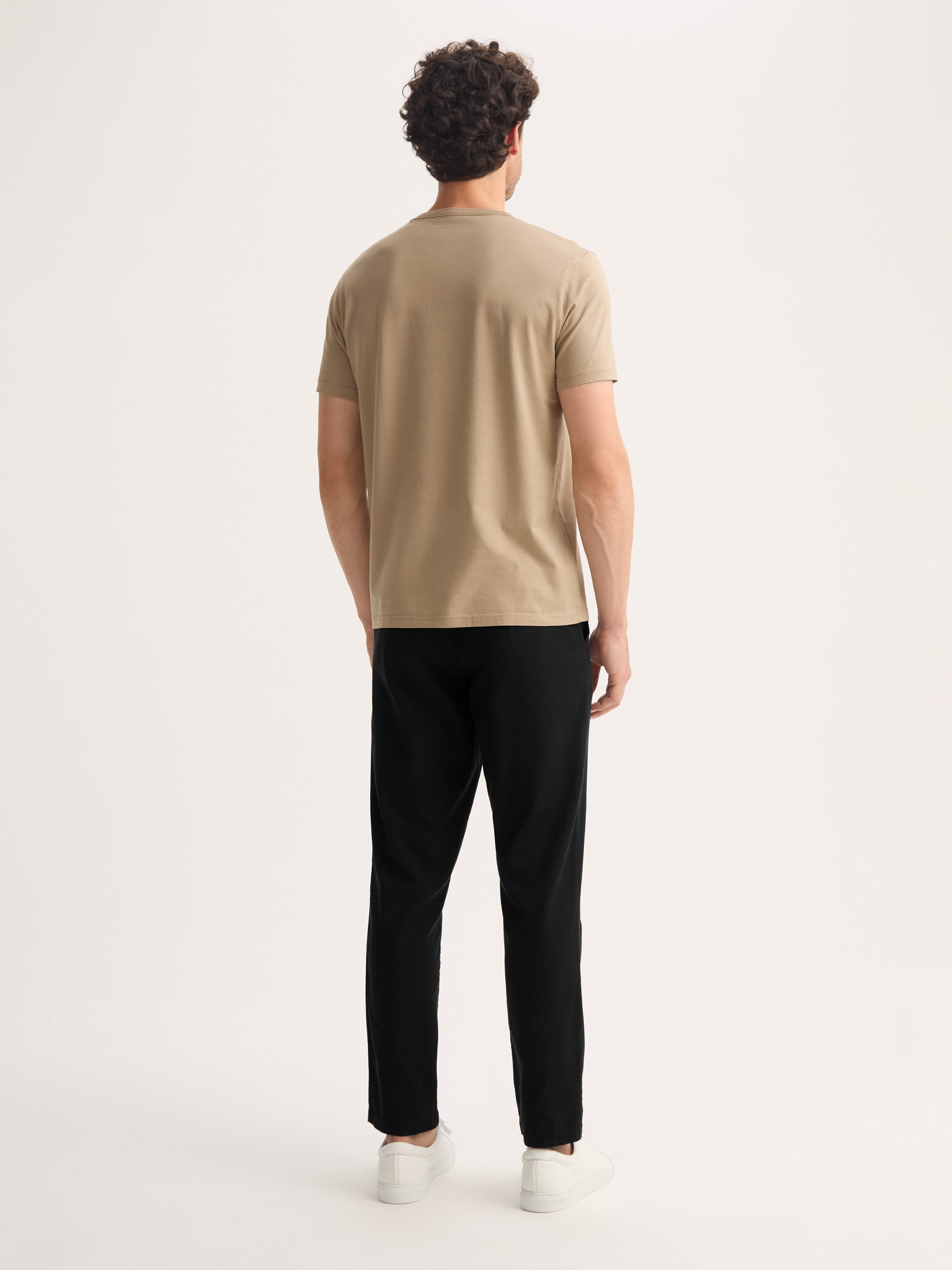 Men's Trousers Harris Lyocell Cotton Black