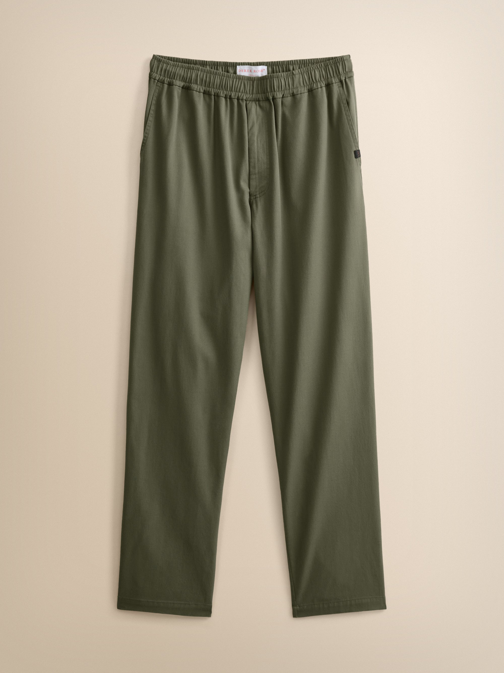 Harris Cotton Blend Trousers Khaki